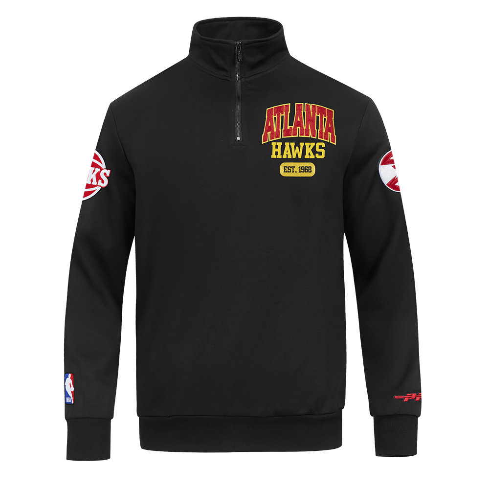 Pro Standard Hawks City Arch Quarter Zip | Atlanta Hawks Fan Apparel