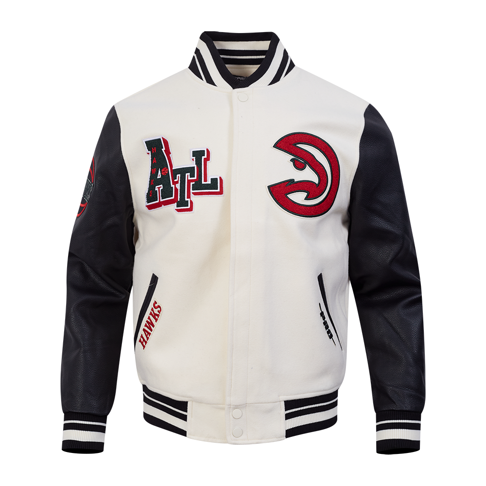 Pro Standard Hawks Best Of Atl Wool Varsity Jacket | Official Shop