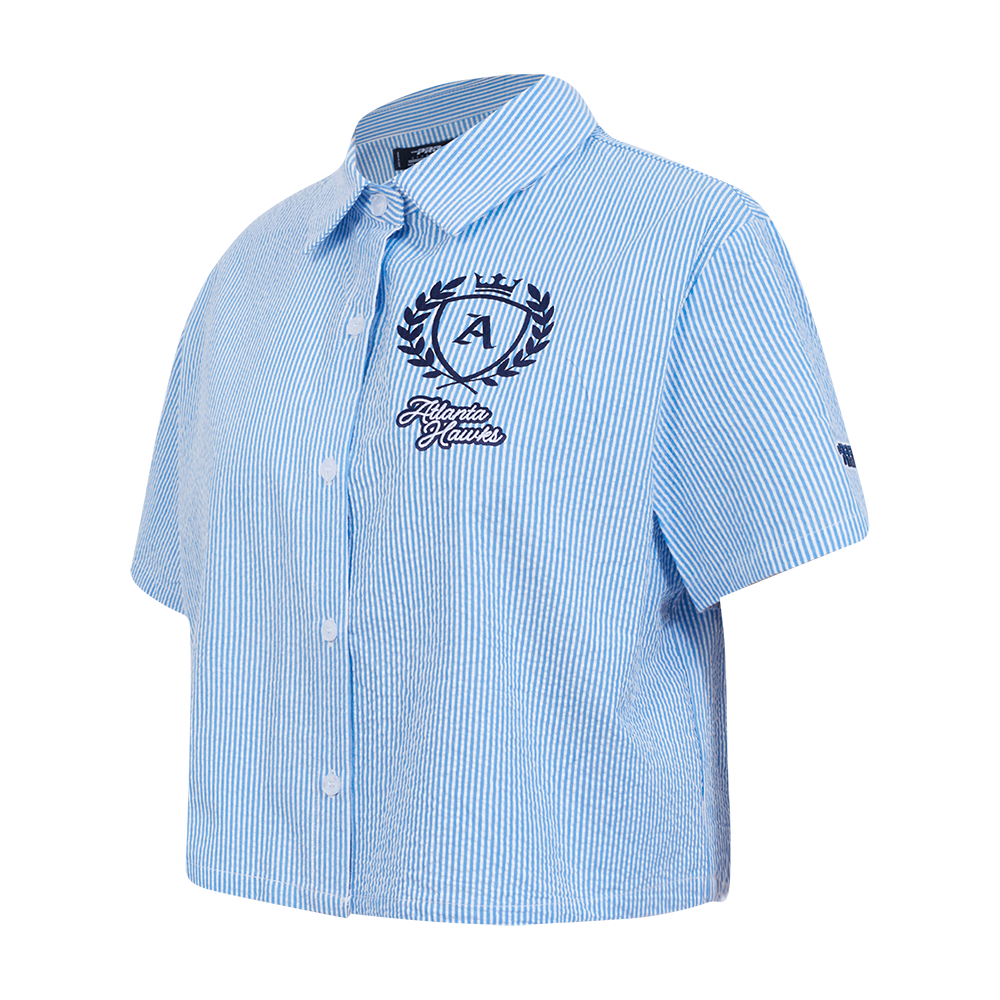 Women's Pro Standard Hawks Country Club Camp Shirt