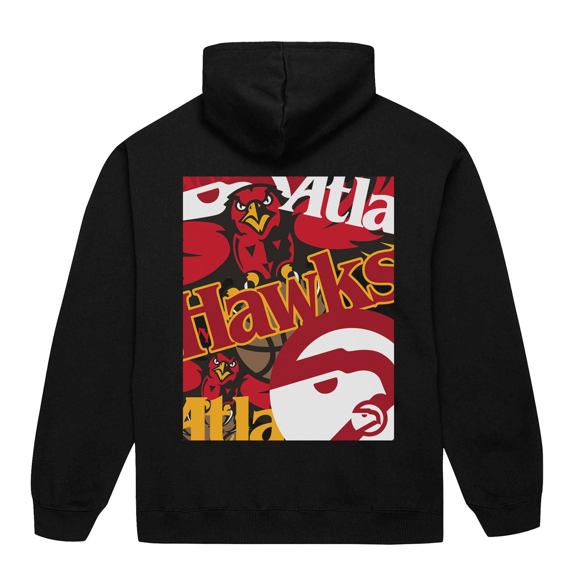 Mitchell & Ness Hawks Cut Up Hoodie