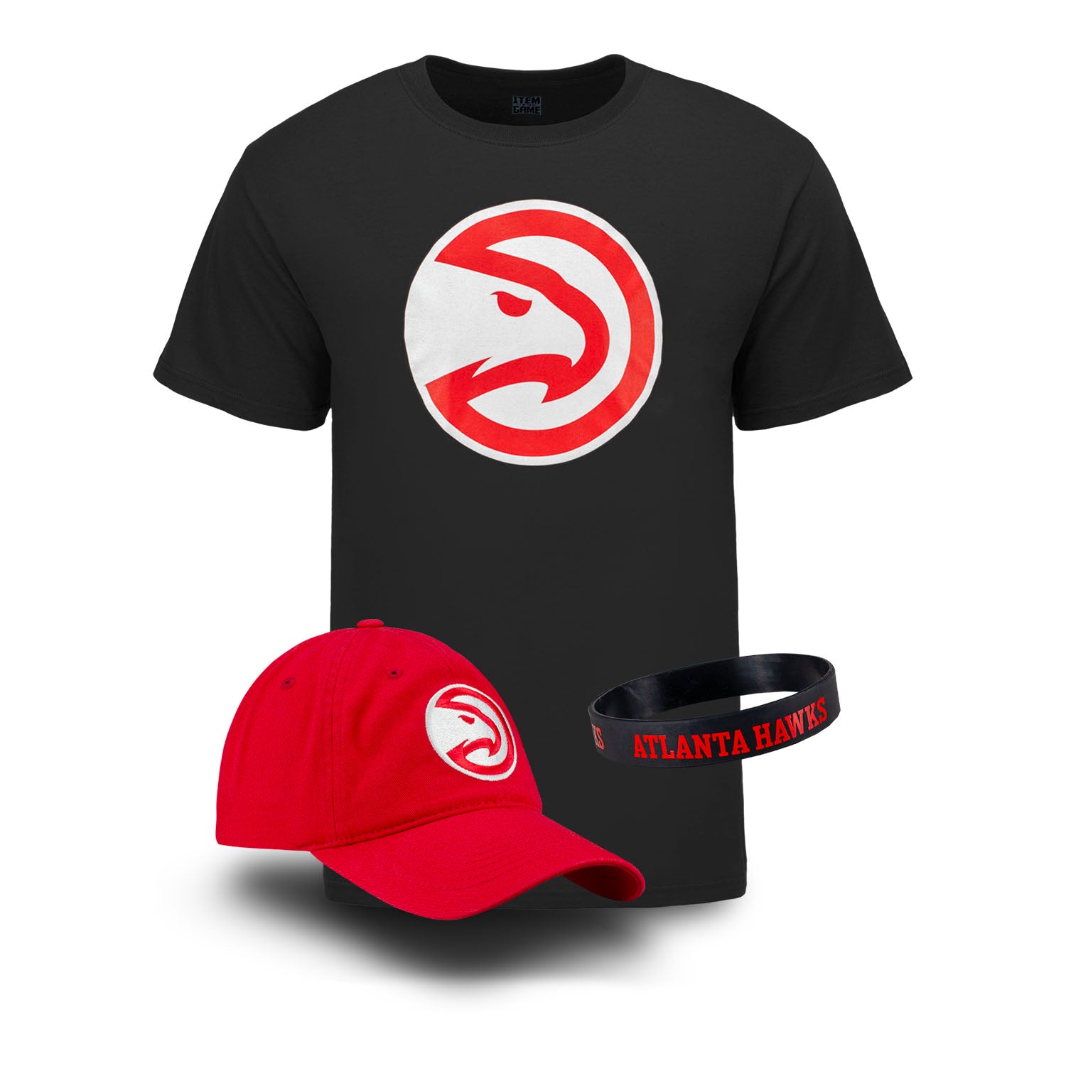 atlanta hawks fan gear Hawks Core Tee And Hat Bundle 2XL