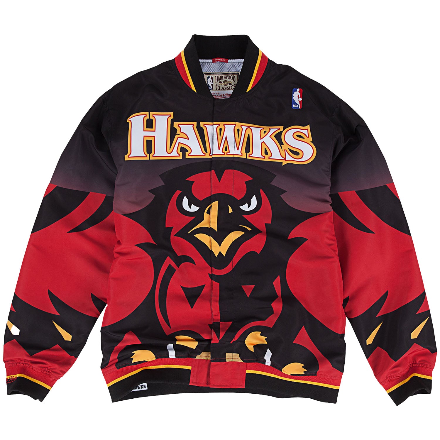 Mitchell & Ness Hawks 95-96 Black NBA Warm Up Jacket