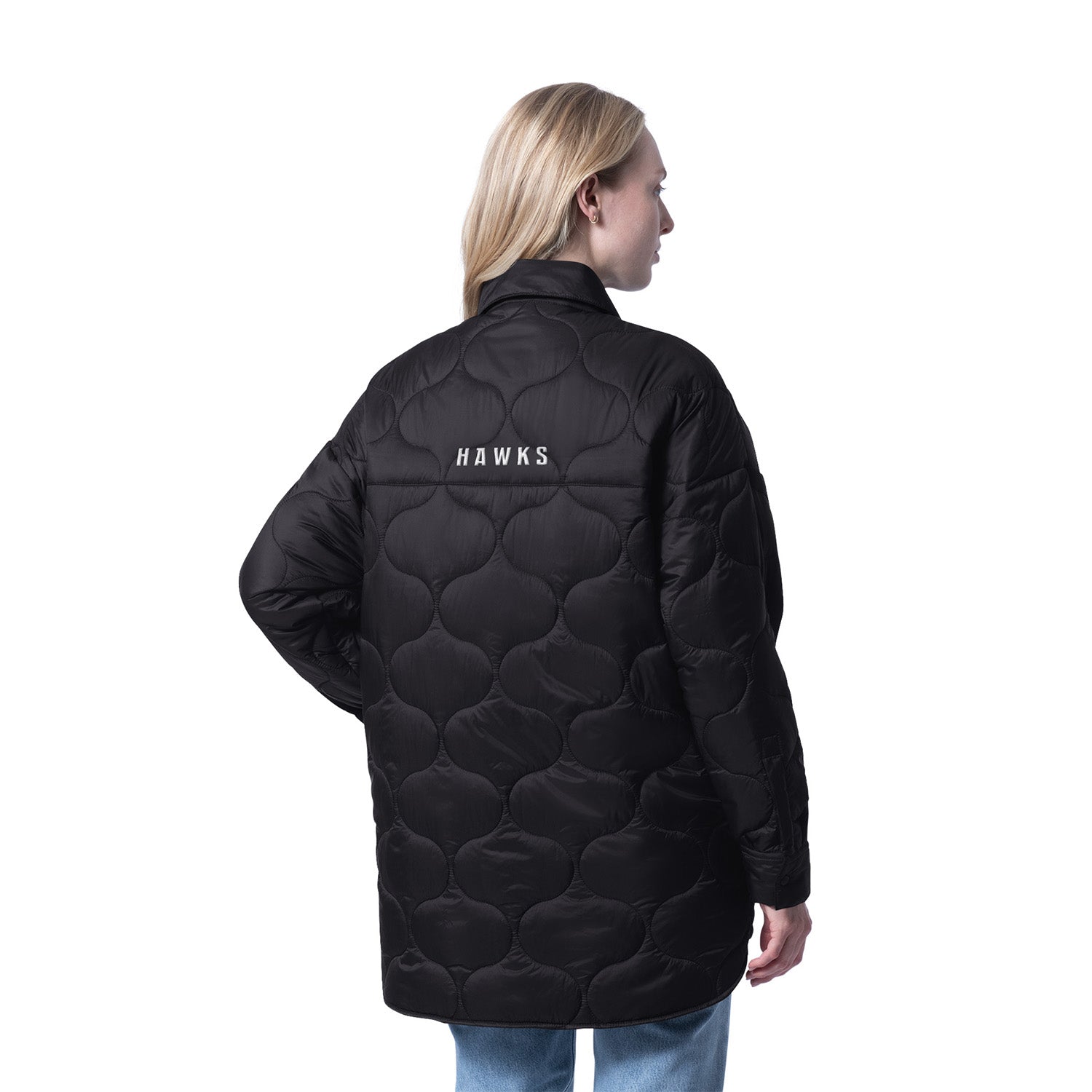 Women's GIII Hawks Mediator Shirt Jacket