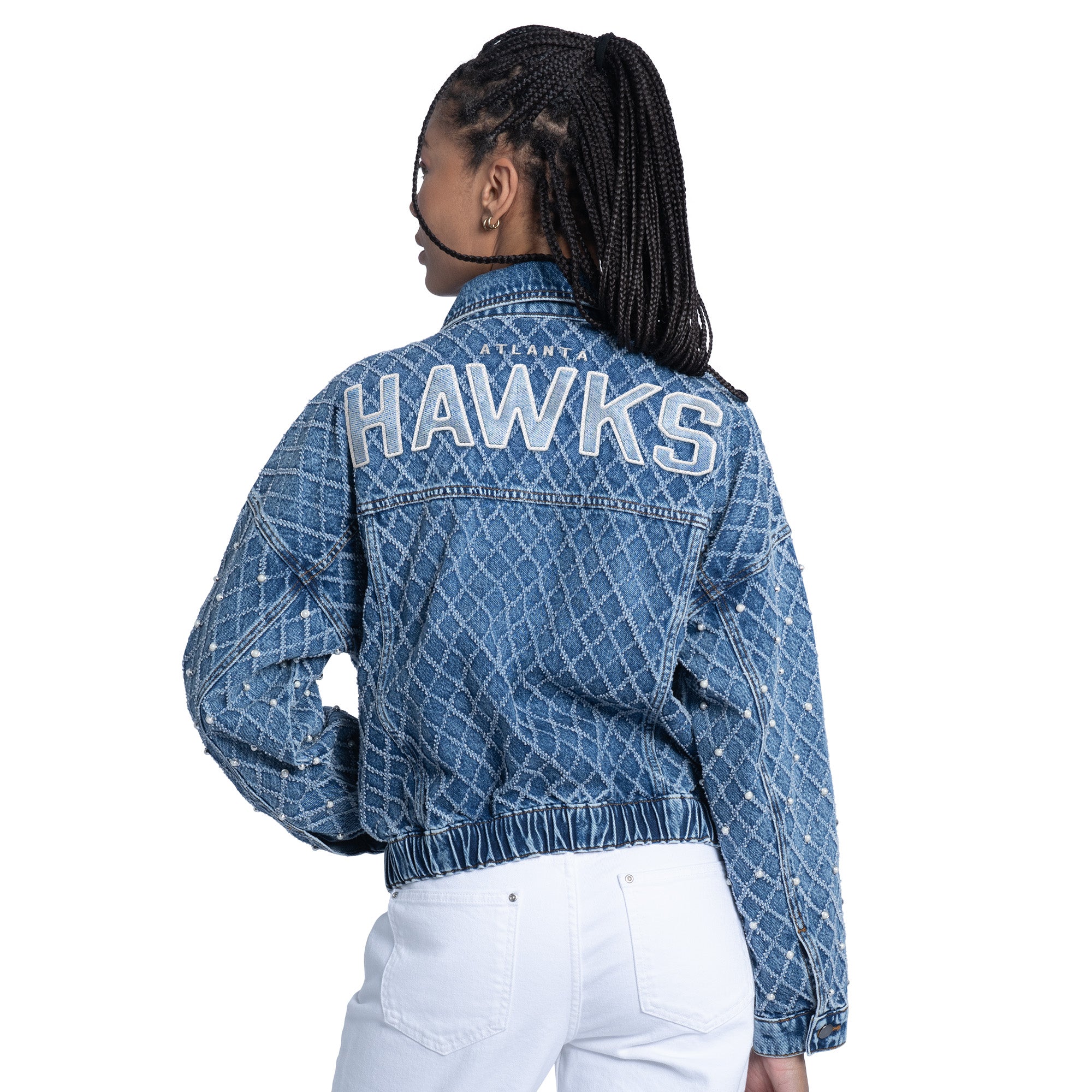 Women's G3 Hawks Major League Denim Jacket