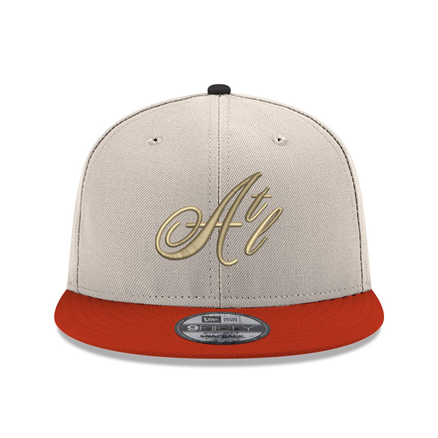 New Era Hawks Cream Atl Script Snapback