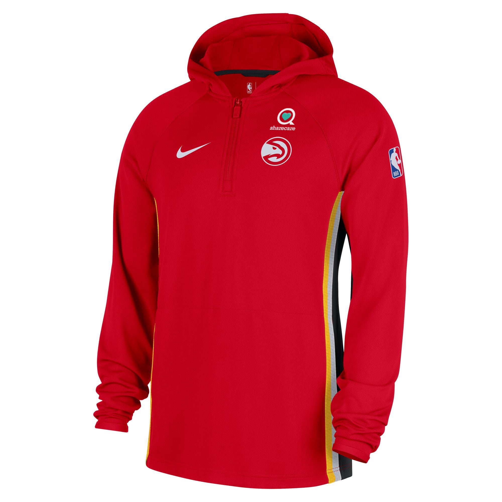 Nike Hawks On Court Warm Up Quarter Zip Hoodie