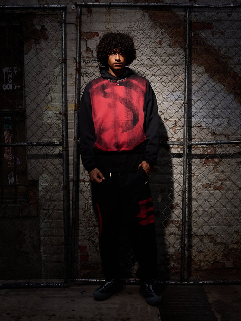 Nike Hawks Worn With Obsession Icon Fleece Hoodie