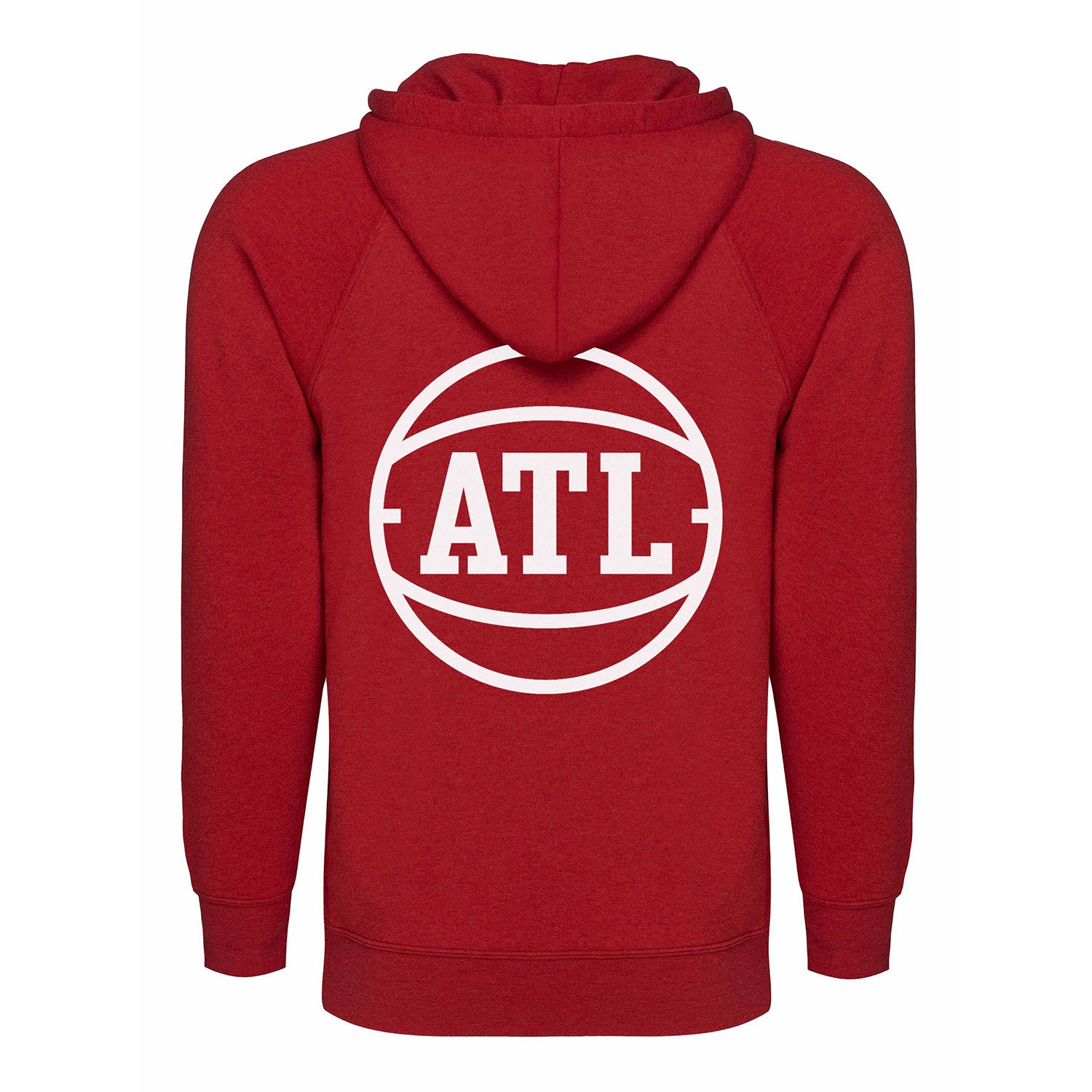 Sportiqe Hawks Olsen Red Oval Atl Hoodie