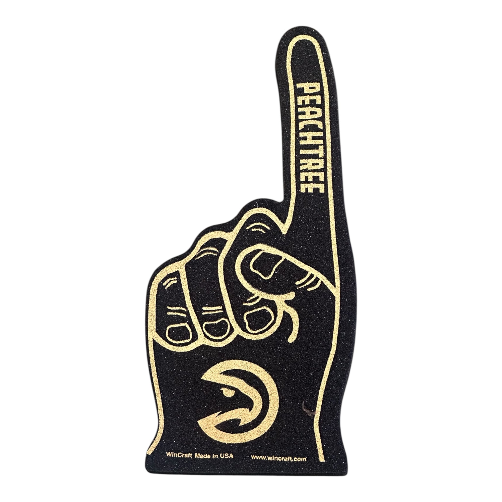 WinCraft Peachtree Black Foam Finger