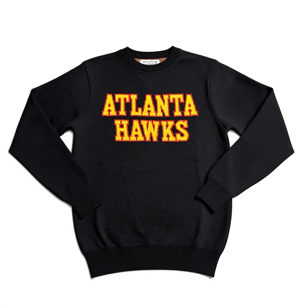 Forever 404 Black Statement Wordmark Sweater