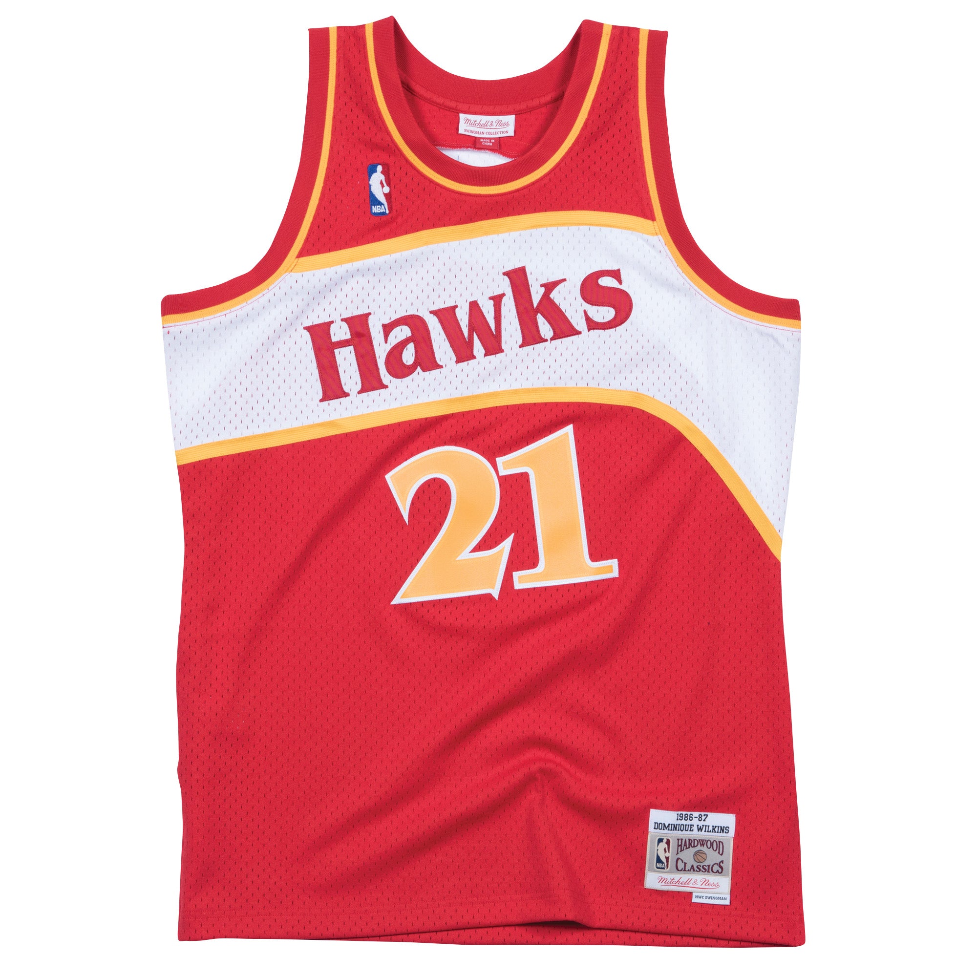 Mitchell Ness Wilkins '86-'87 Swingman Jersey
