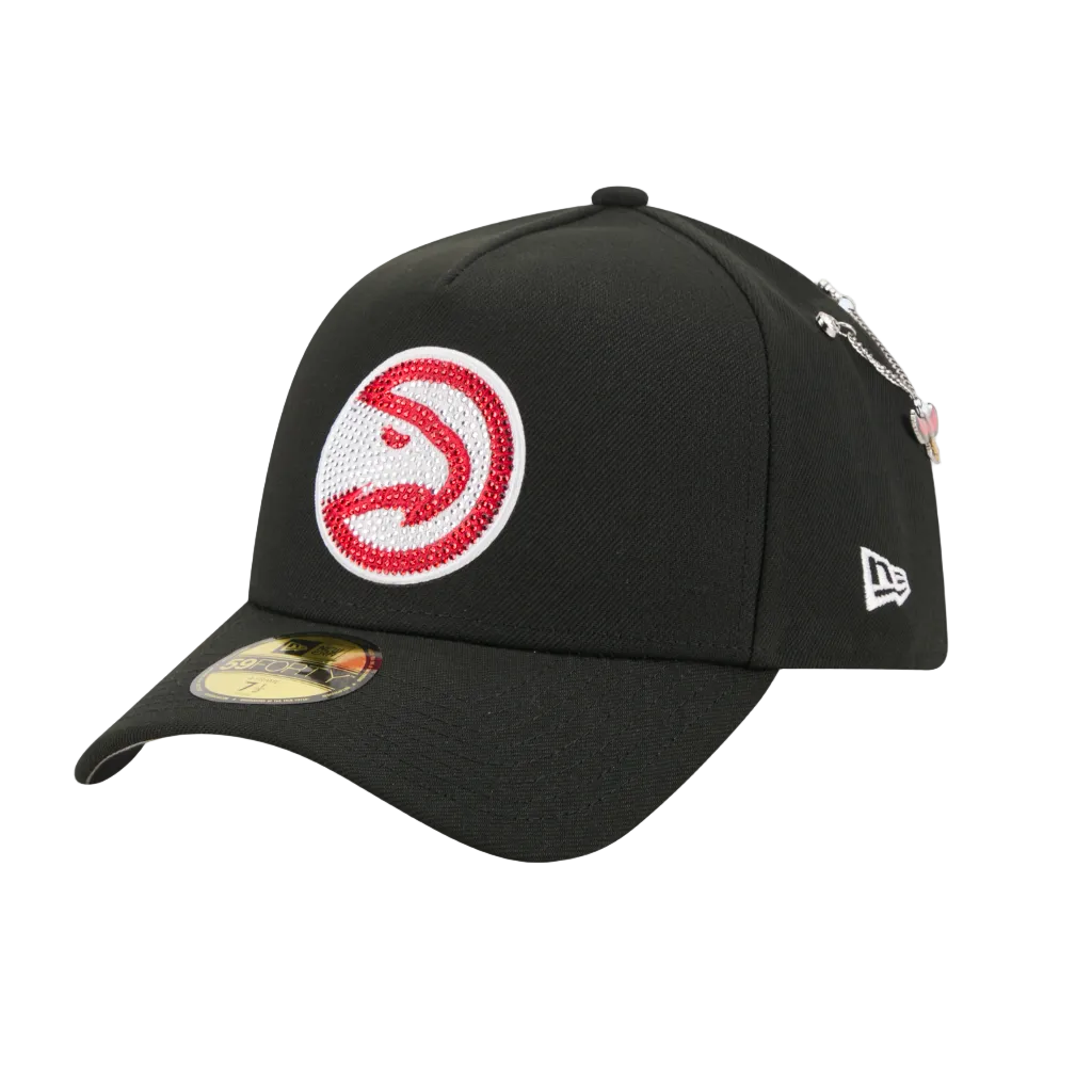 New Era Hawks 2026 Draft Black Fitted Cap | Atlanta Hawks Fitted Hat