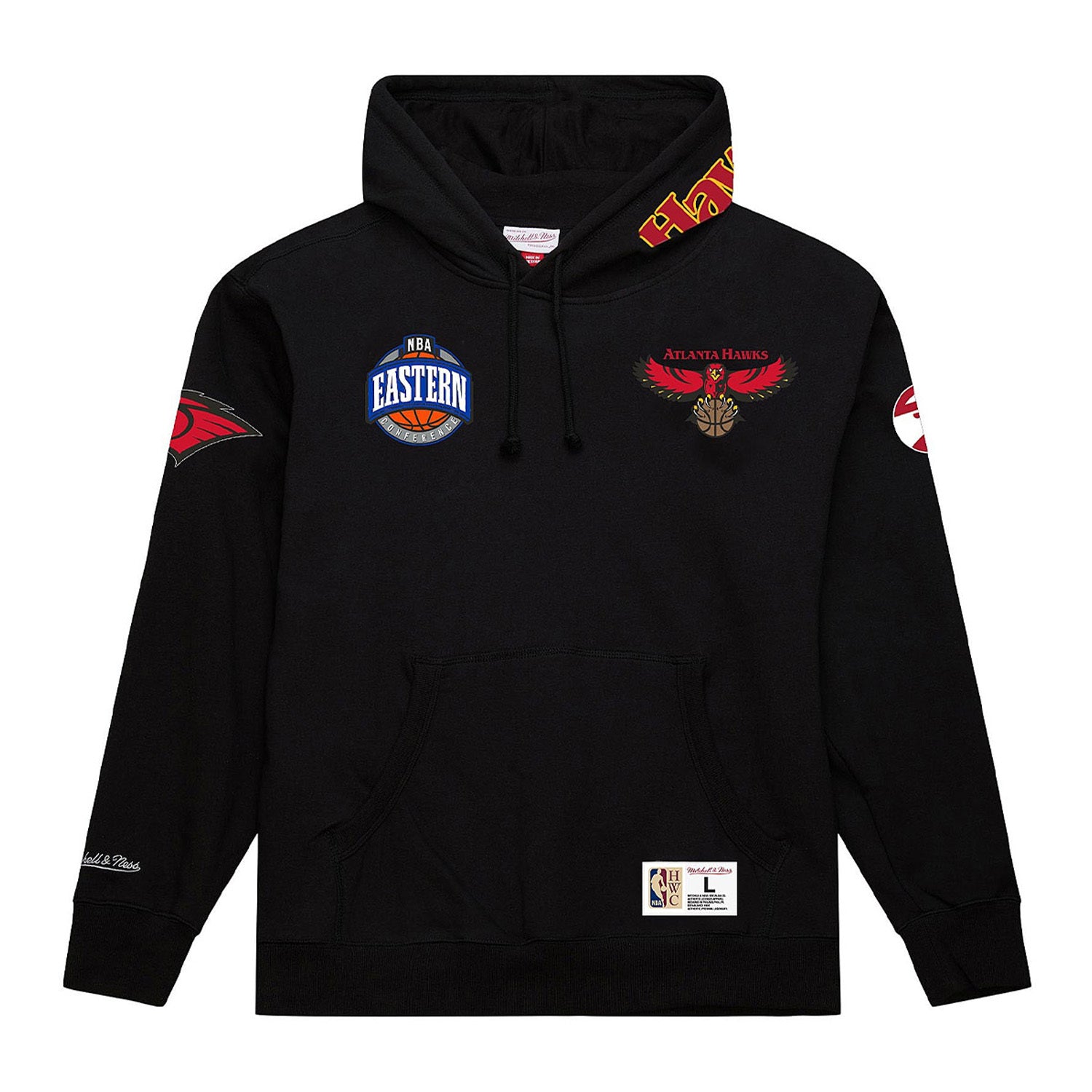 atlanta hawks gear Mitchell & Ness Hawks City Collection Hoodie XS