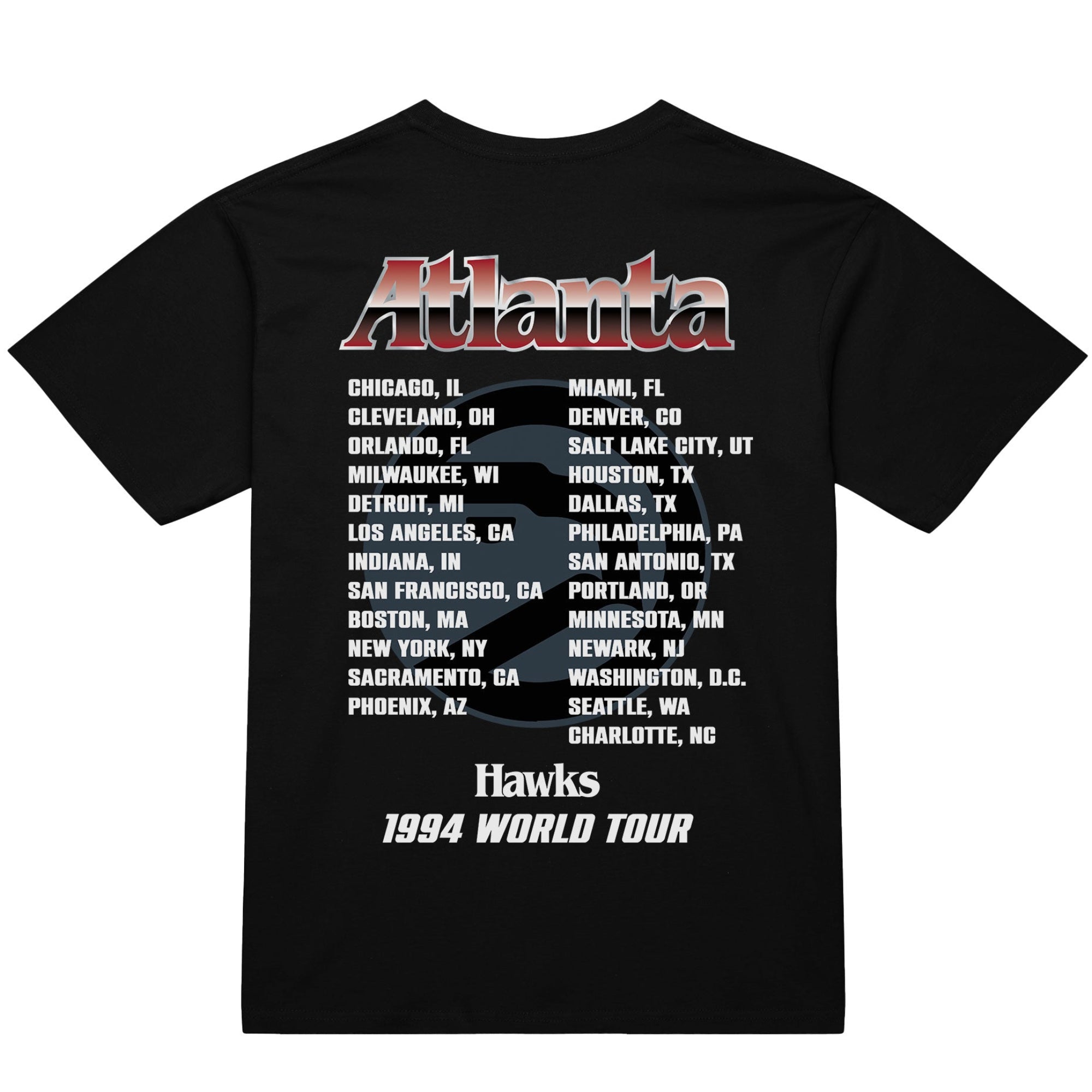 Mitchell & Ness Hawks Rock On Tour Tee