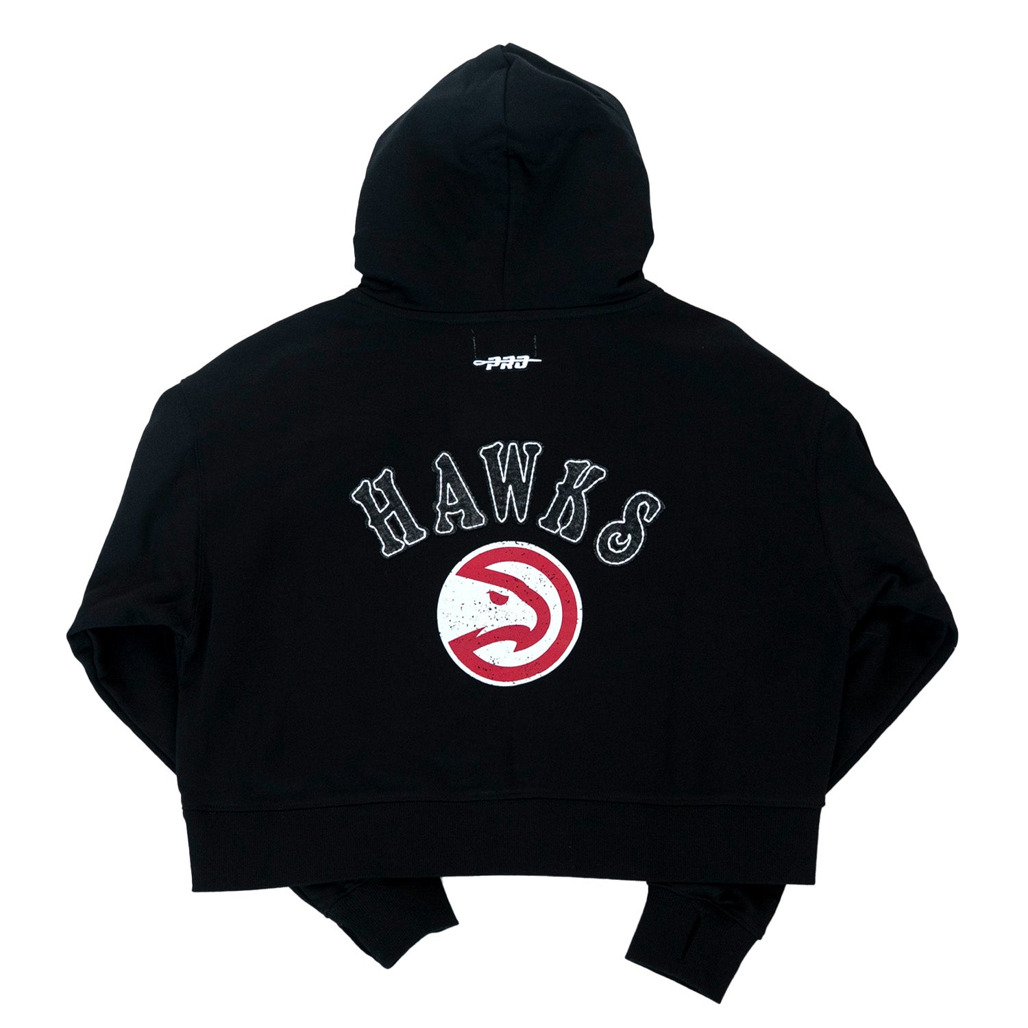 Women's Pro Standard Hawks Rebel Athletics Cropped Hoodie