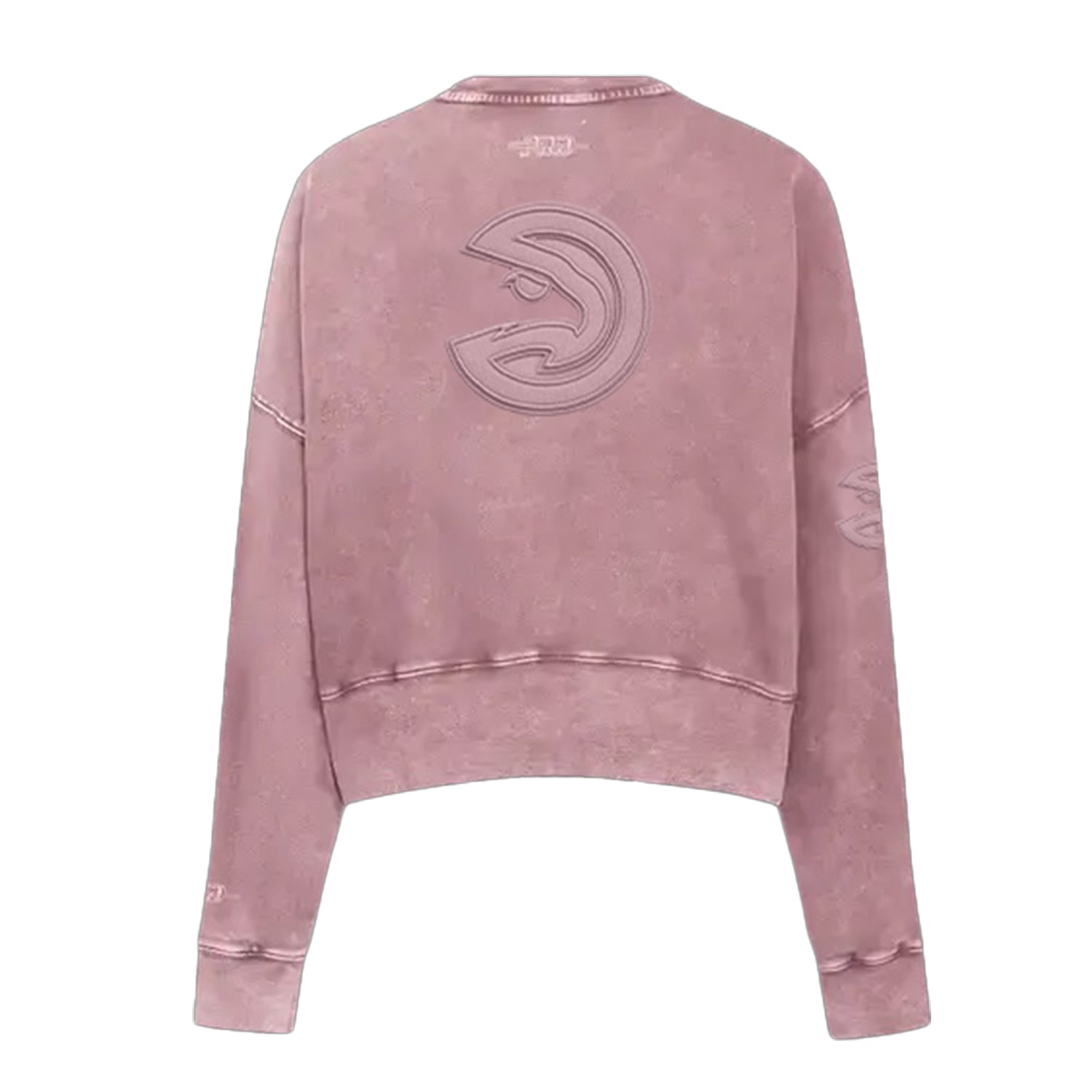 Women's Pro Standard Washed Pink Crewneck