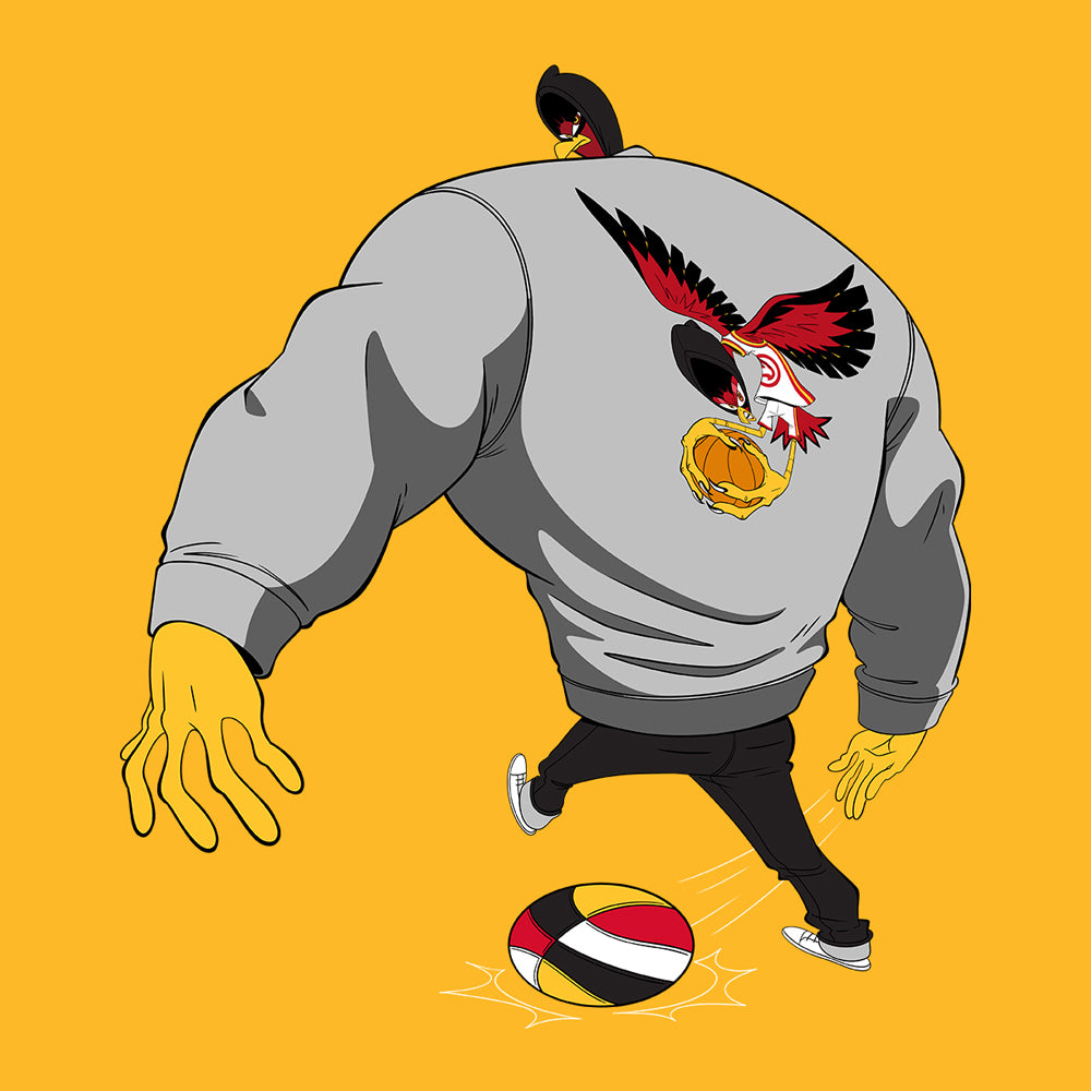 Stadium Essentials Doodlejor Hawks x Chase Sweatshirt