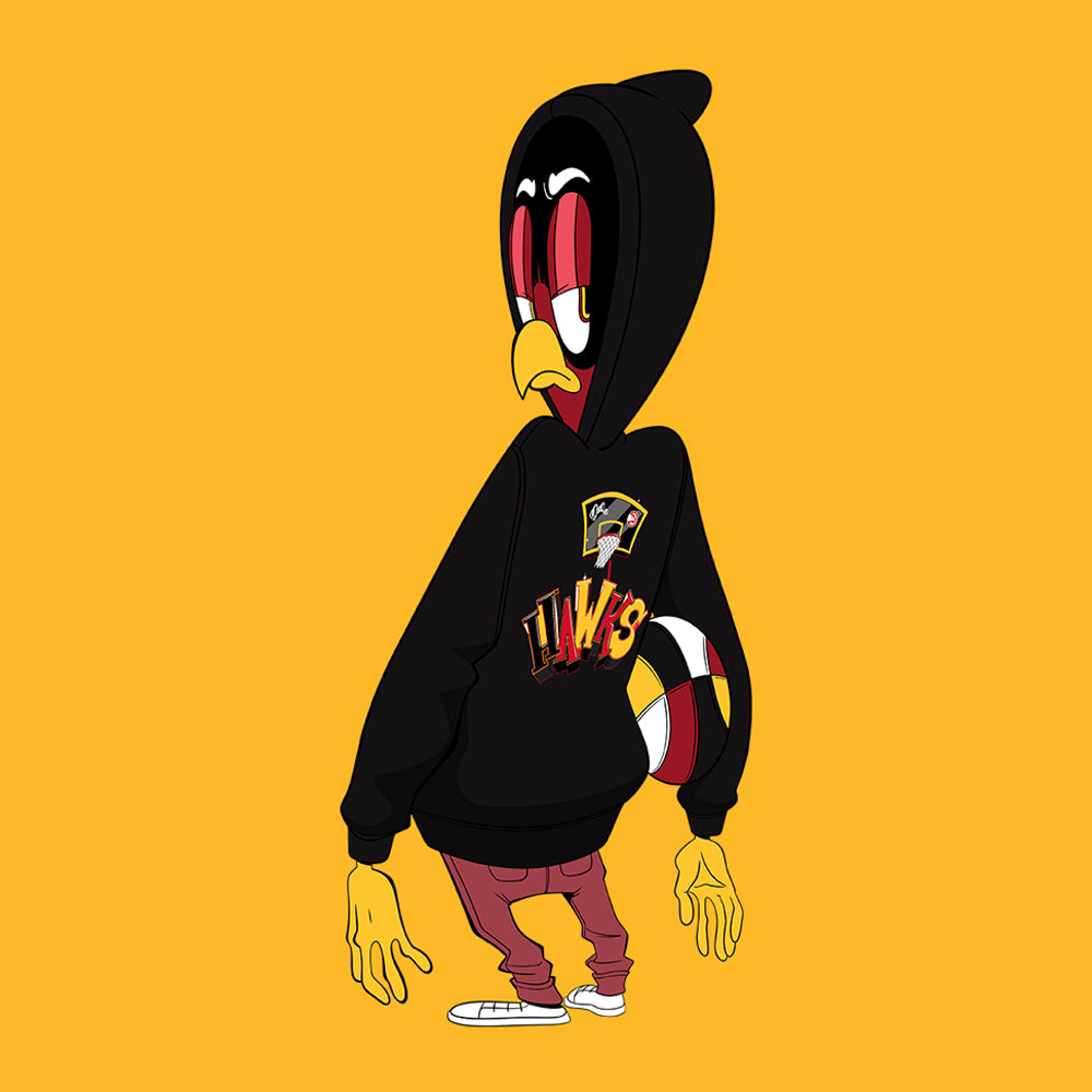 Stadium Essentials Doodlejor Hawks x Chase Hoodie