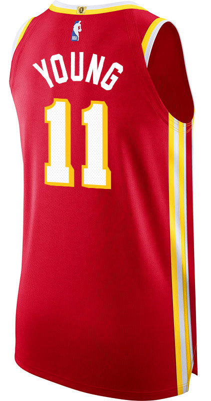 Nike Men's Trae Young Red Atlanta Hawks 2022/23 Authentic Player Jersey -  Icon Edition