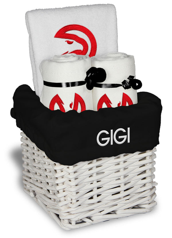 Chad & Jake Hawks Personalized Small Baby Gift Basket