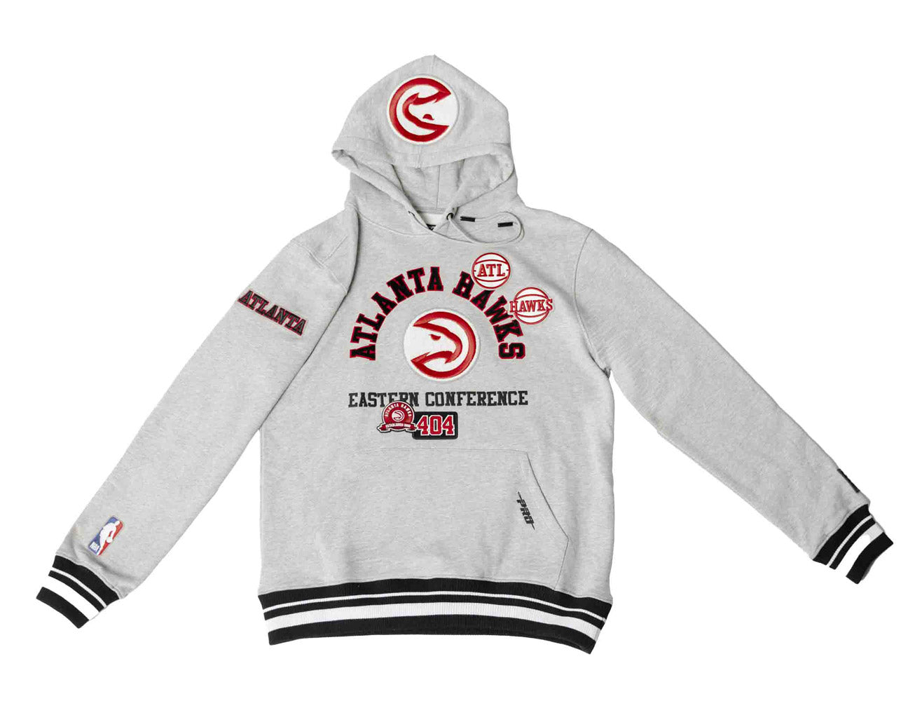 Pro Standard Hawks Gray Fleece Pullover Hoodie