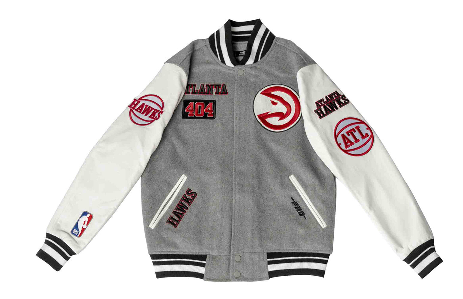 Pro Standard Hawks Gray Wool Jacket