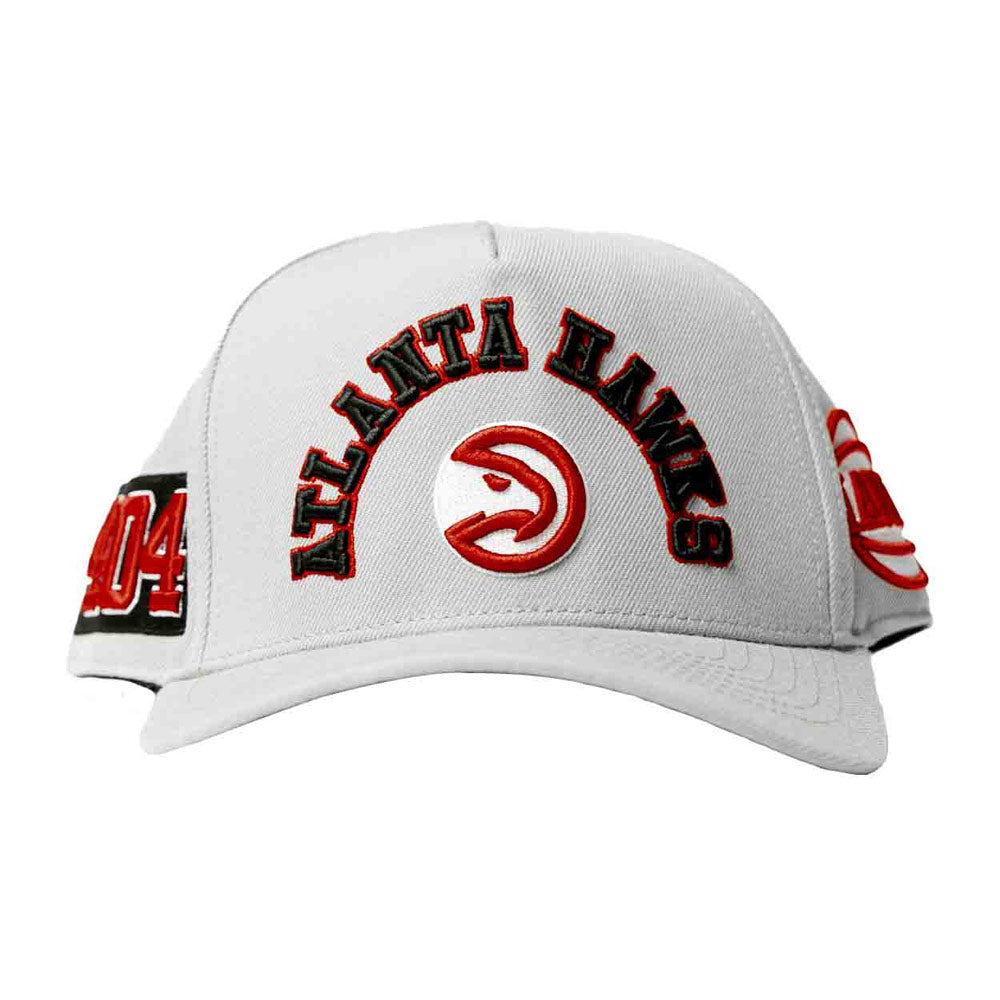 Pro Standard Hawks Gray Snapback Curve Visor