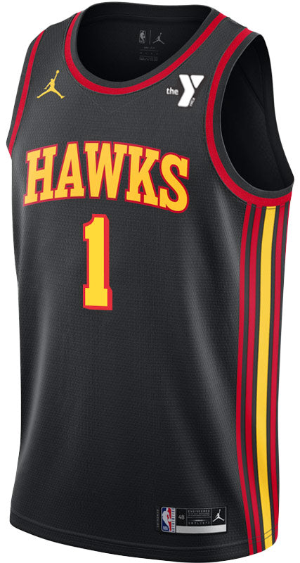 Johnson Jordan Brand Statement Edition Swingman Jersey - Hawks Shop