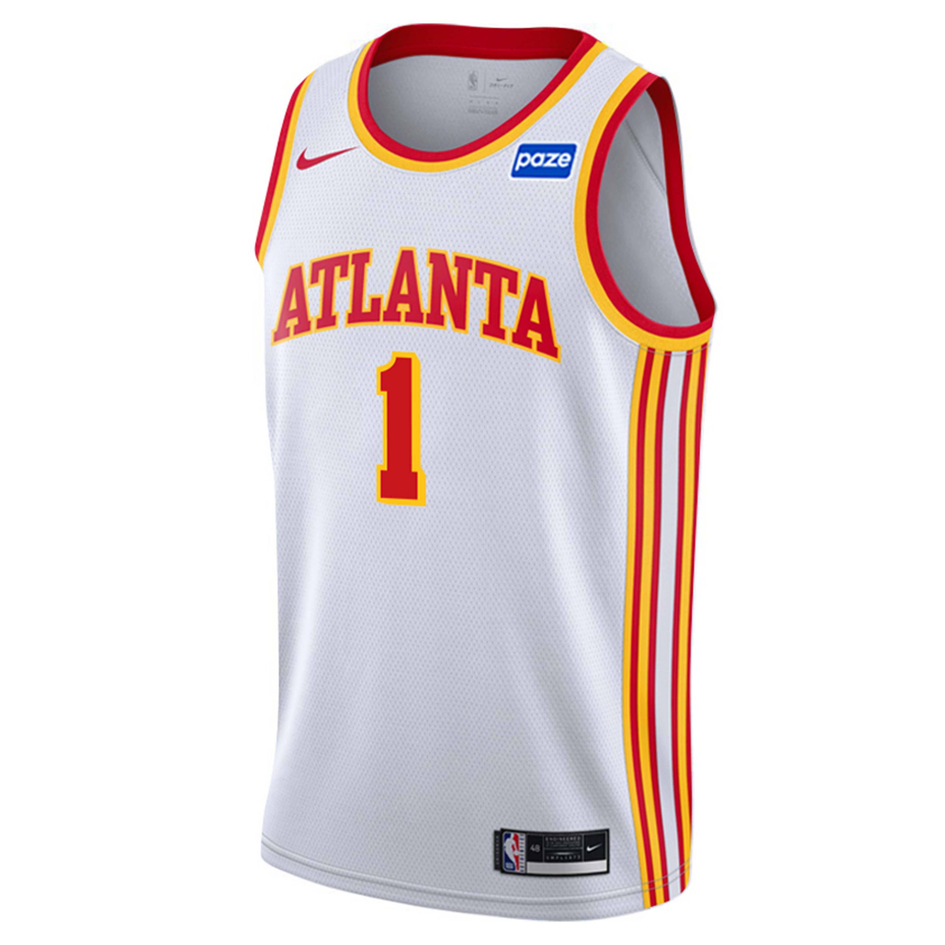 Atlanta Hawks Jalen Johnson Nike Association Edition Swingman Jersey