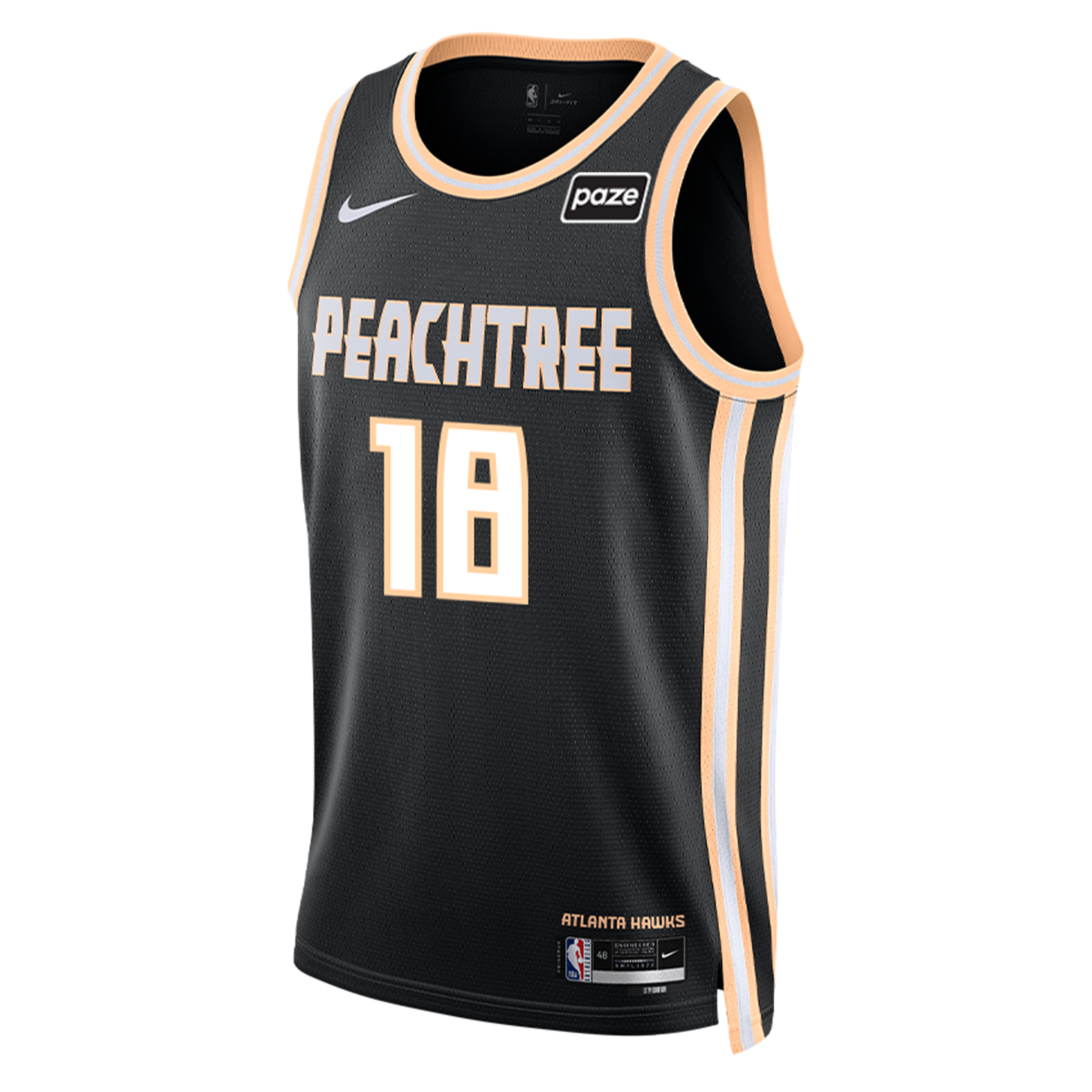 Mouhamed Gueye 25-26 Nike Peachtree City Edition Swingman Jersey