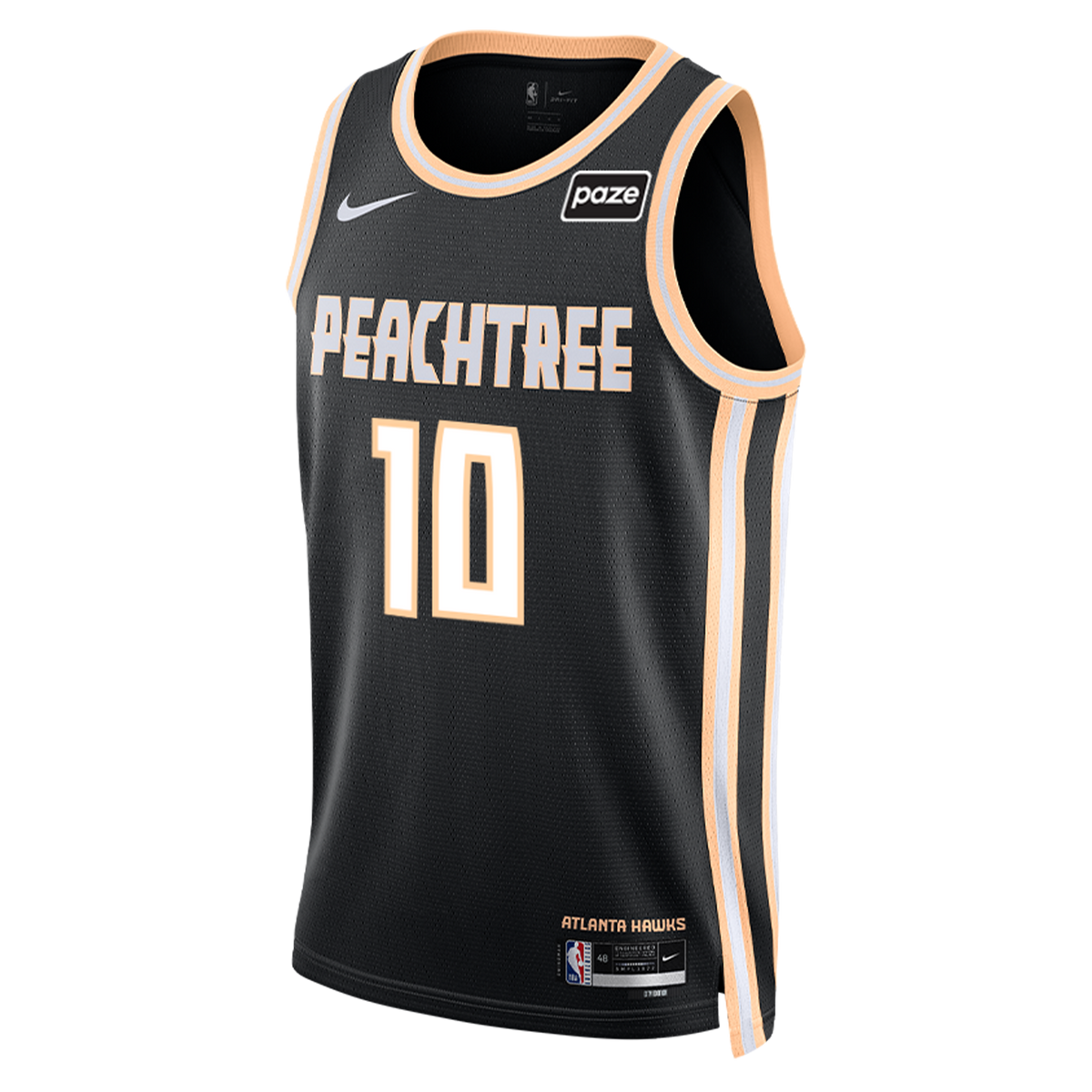 Zaccharie Risacher 25-26 Nike Peachtree City Edition Swingman Jersey