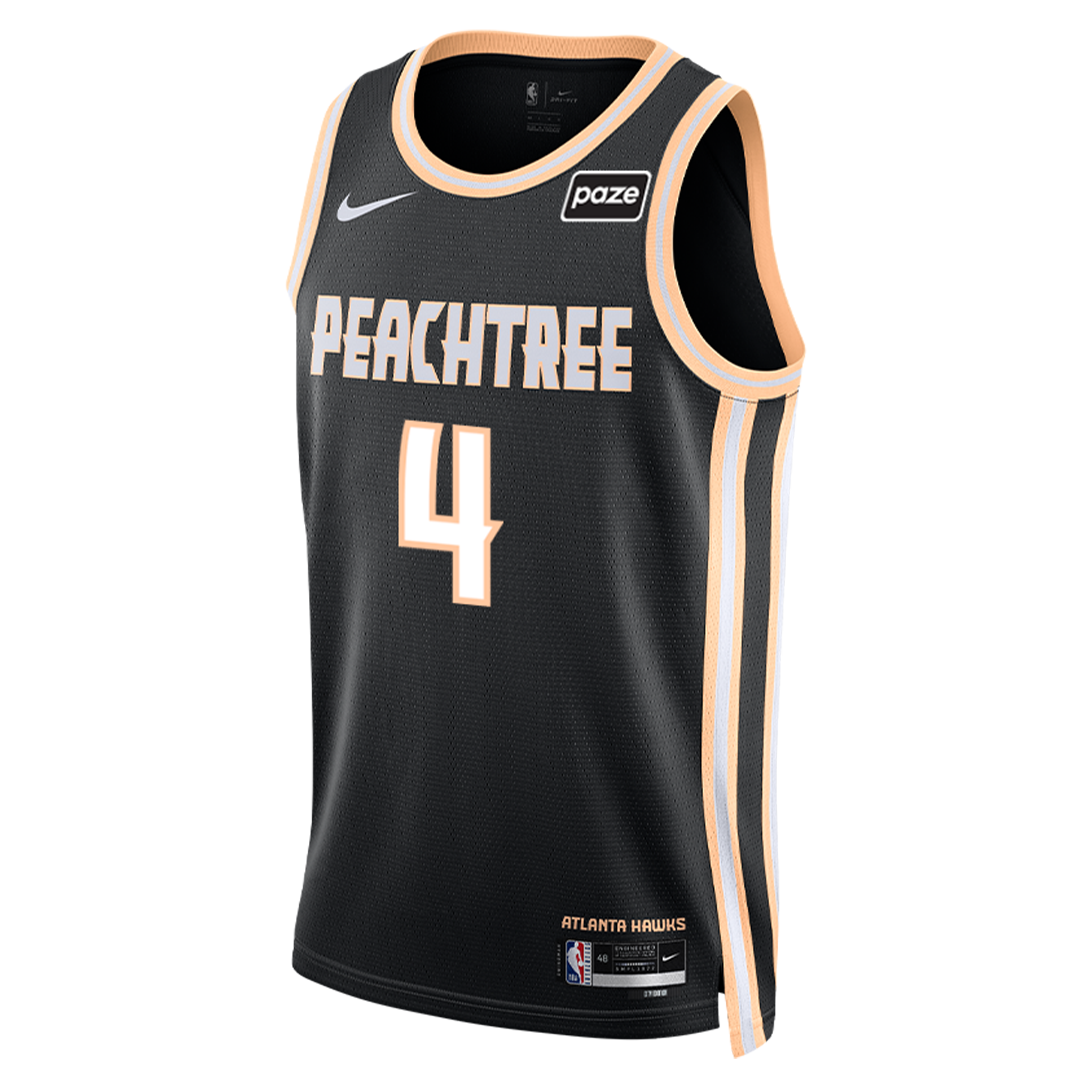 Luke Kennard 25-26 Nike Peachtree City Edition Swingman Jersey