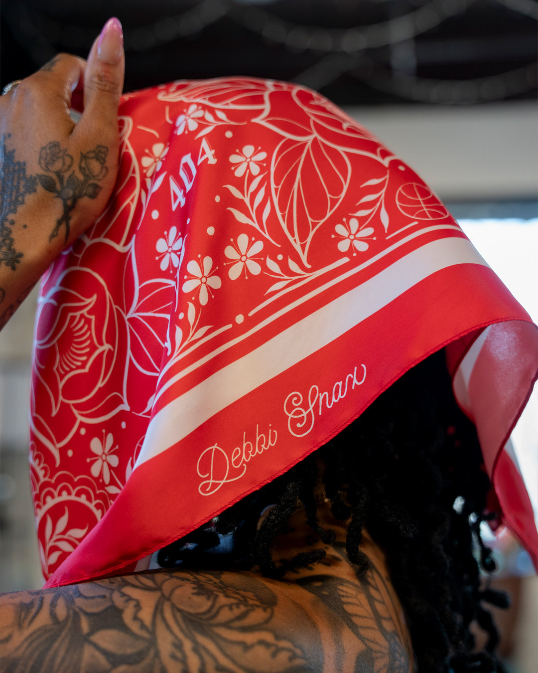 Forever 404 Debbi Snax Satin Scarf