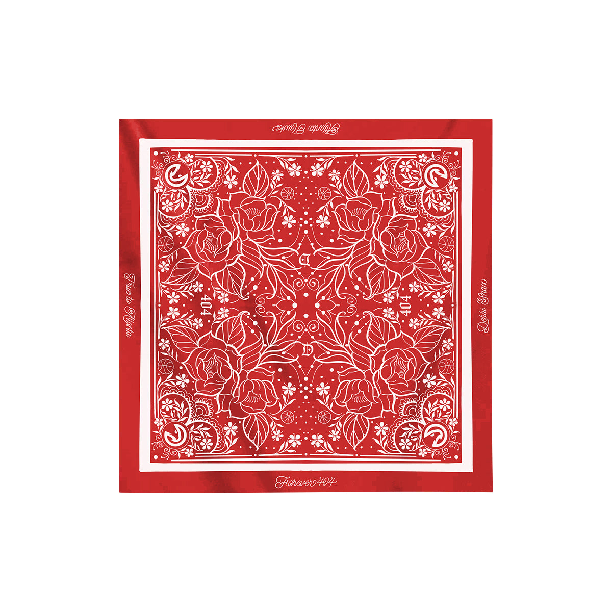 Atlanta Hawks x Debbi Snax Satin Scarf