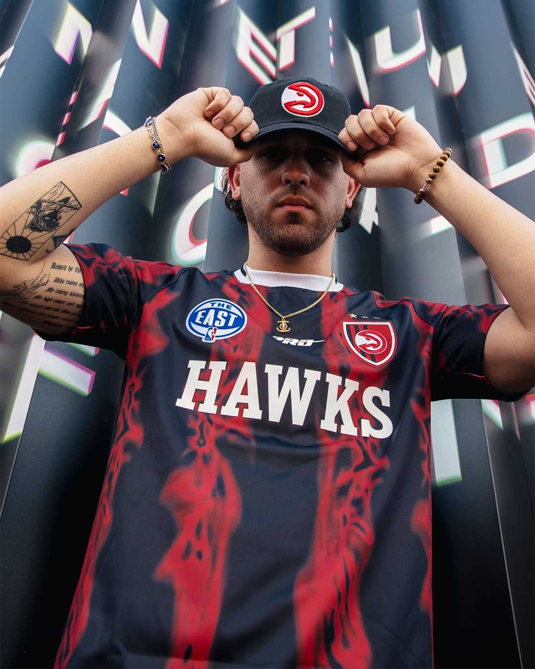 Starter/GIII Hawks Pro Player Spider Full Zip Jacket