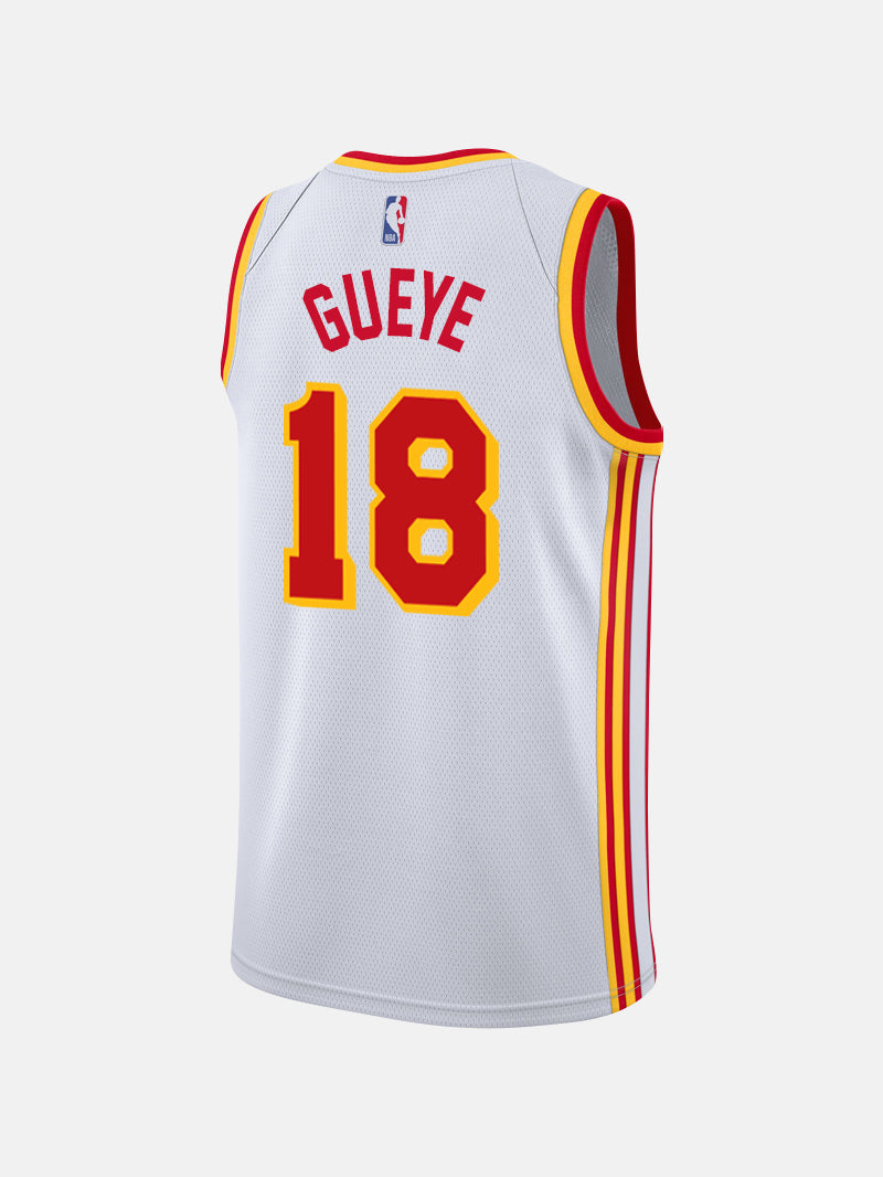 Youth Mouhamed Gueye Atlanta Hawks Nike Association Edition Swingman Jersey