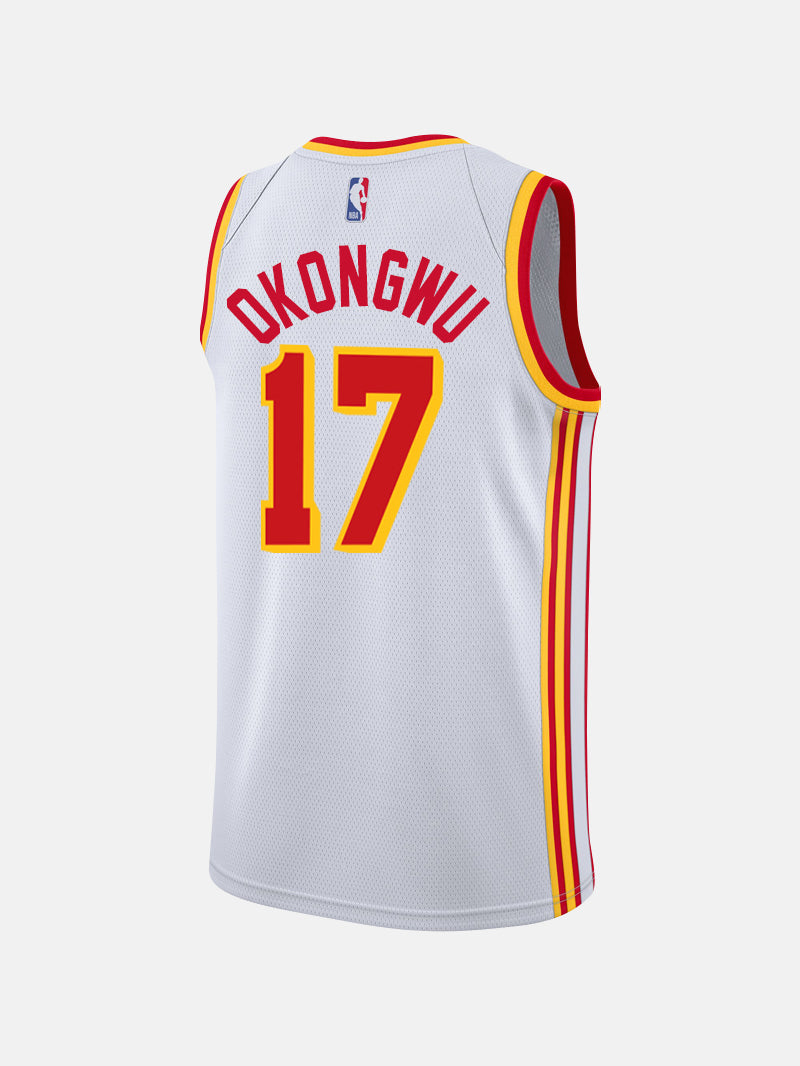 Youth Onyeka Okongwu Atlanta Hawks Nike Association Edition Swingman Jersey