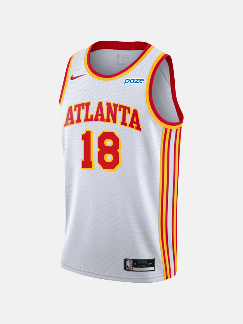 Youth Mouhamed Gueye Atlanta Hawks Nike Association Edition Swingman Jersey