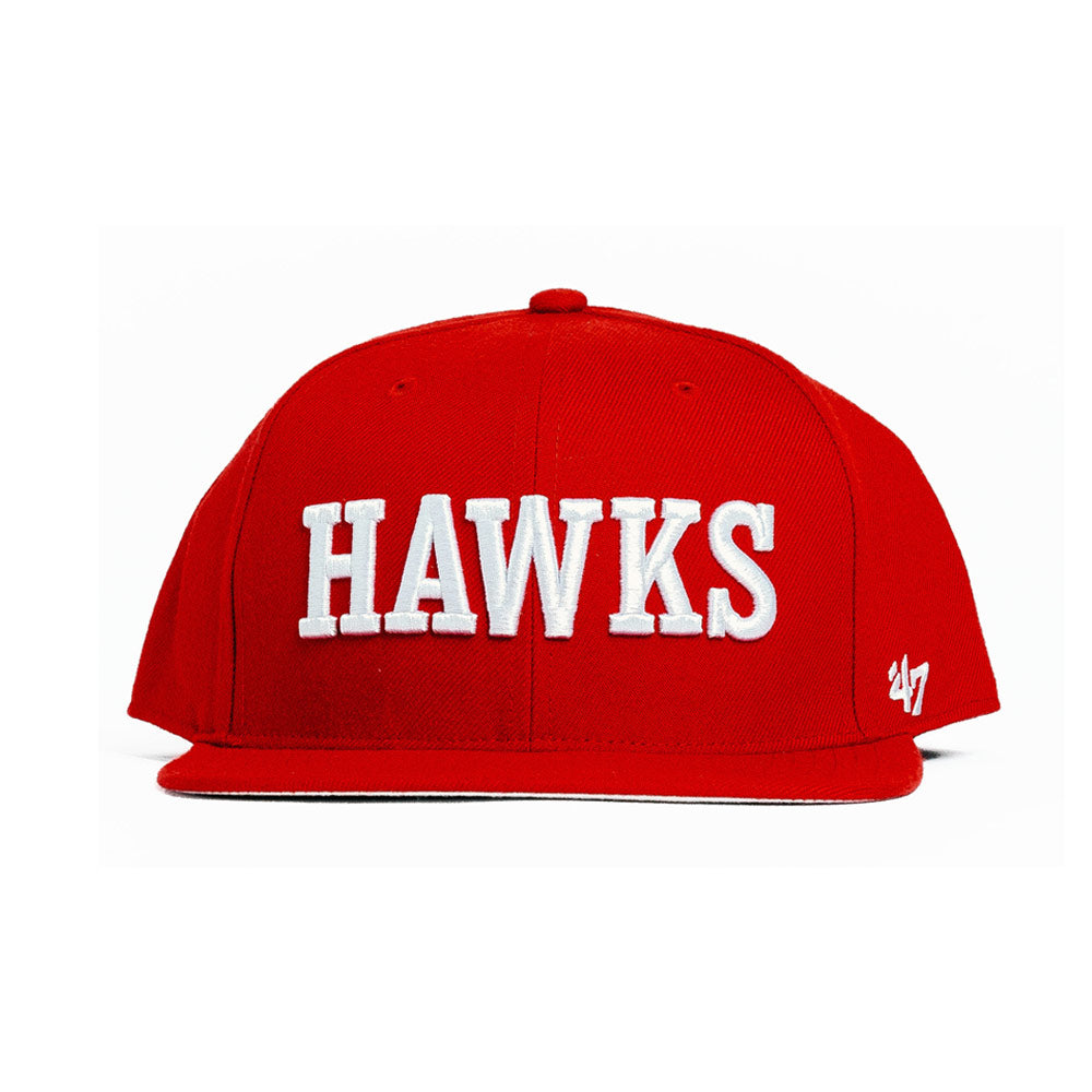 '47 Brand Hawks No Shot Wordmark Snapback