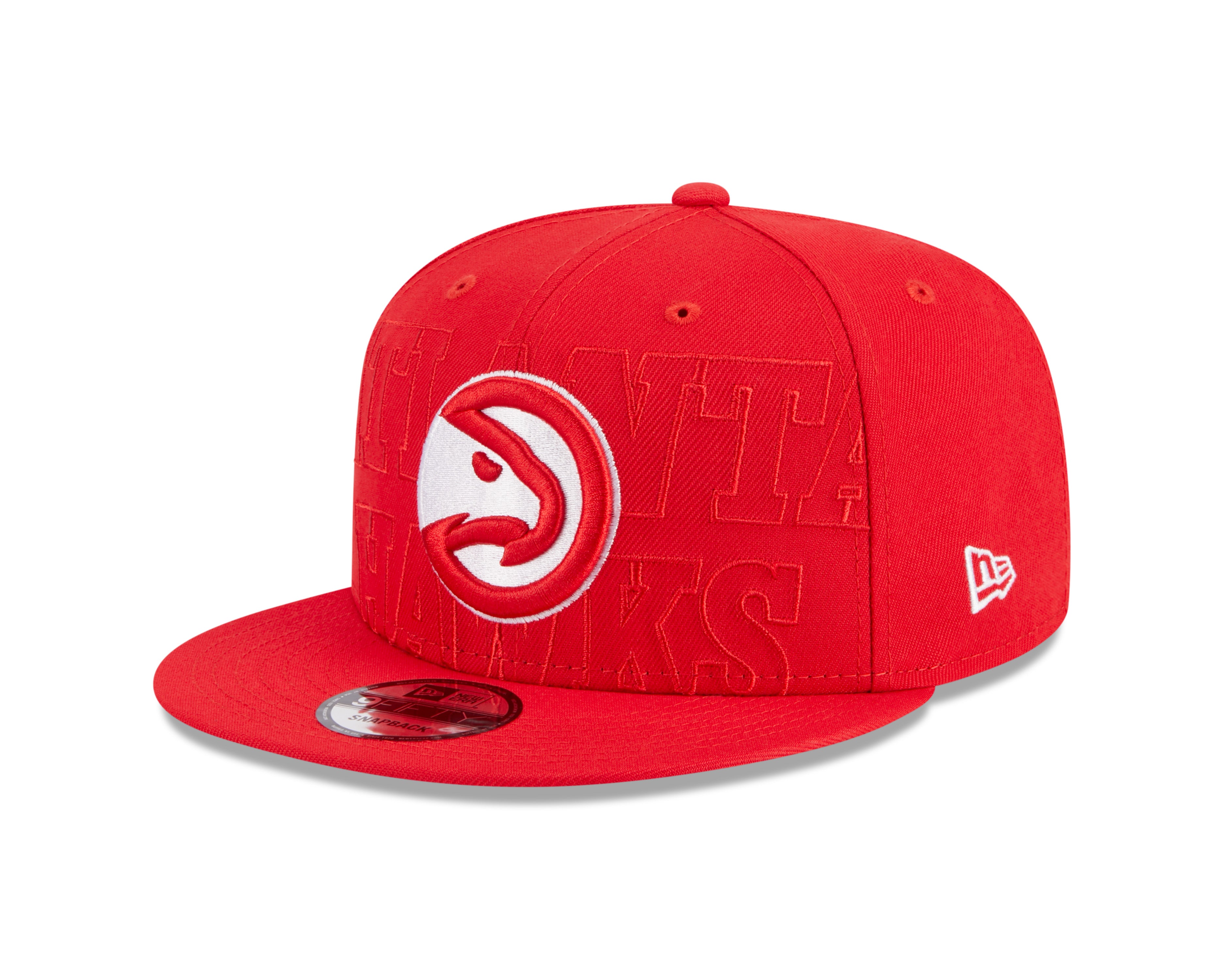 New Era Hawks 2023 NBA Red Draft 9FIFTY Snapback