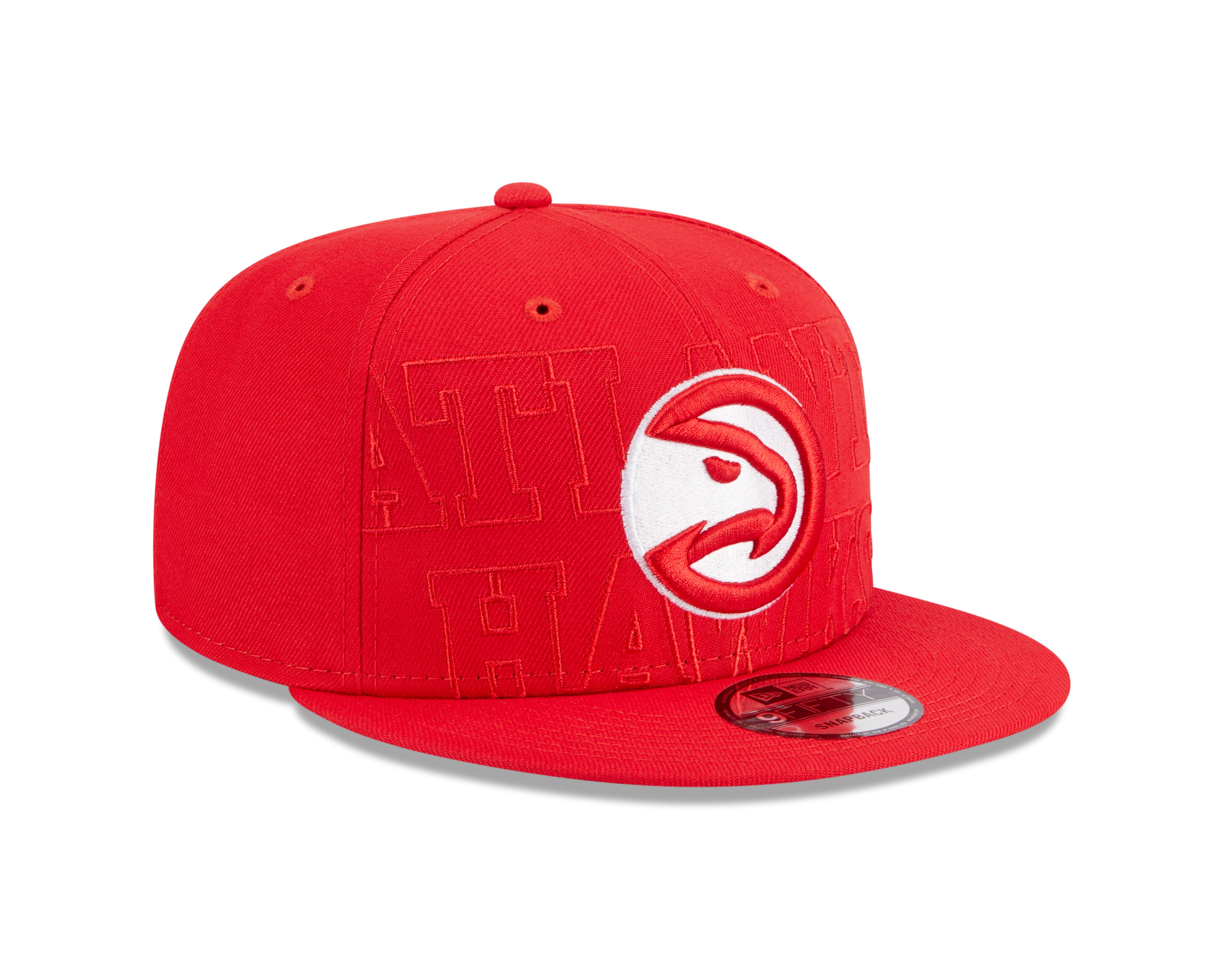 New Era Hawks 2023 NBA Red Draft 9FIFTY Snapback