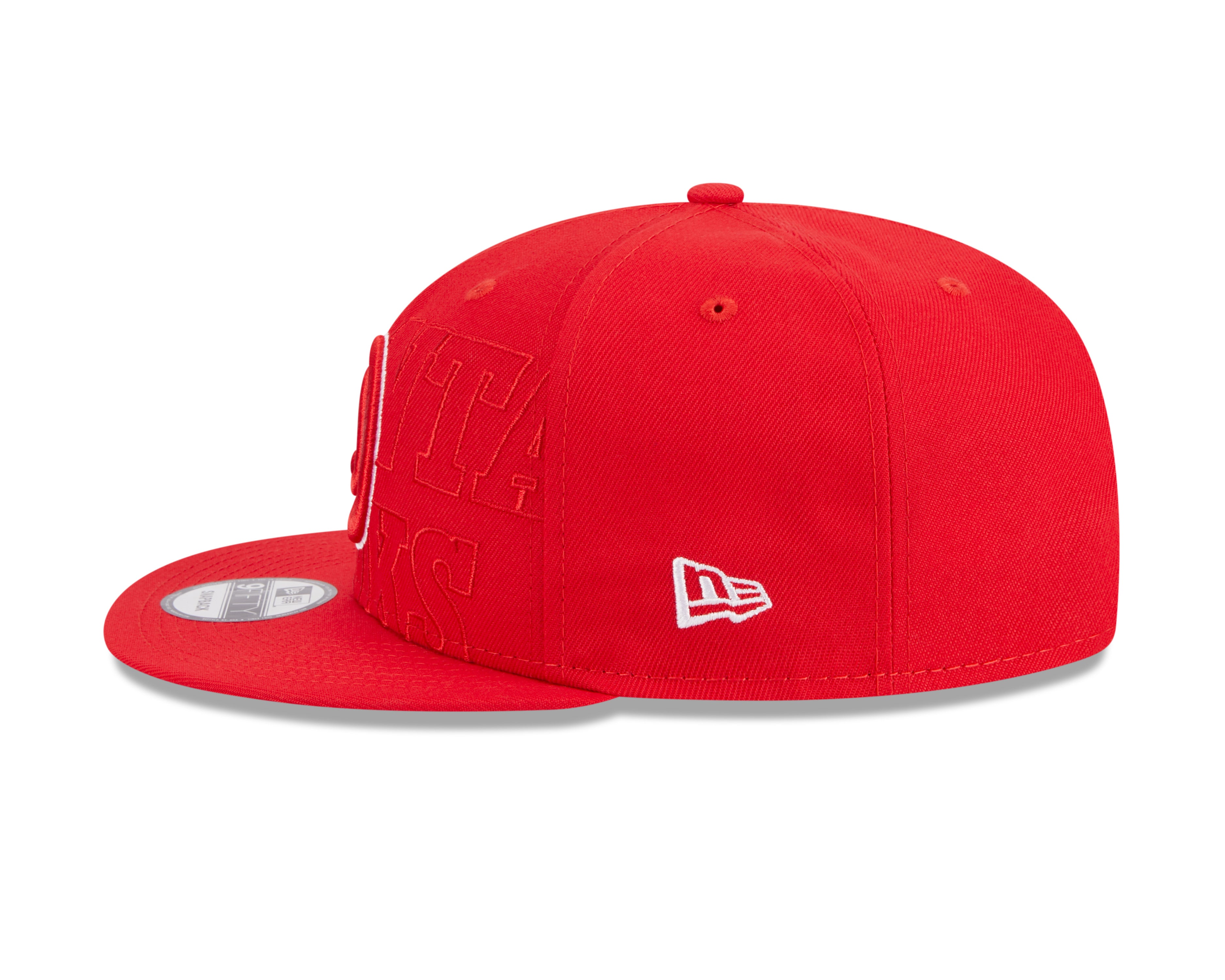 New Era Hawks 2023 NBA Red Draft 9FIFTY Snapback