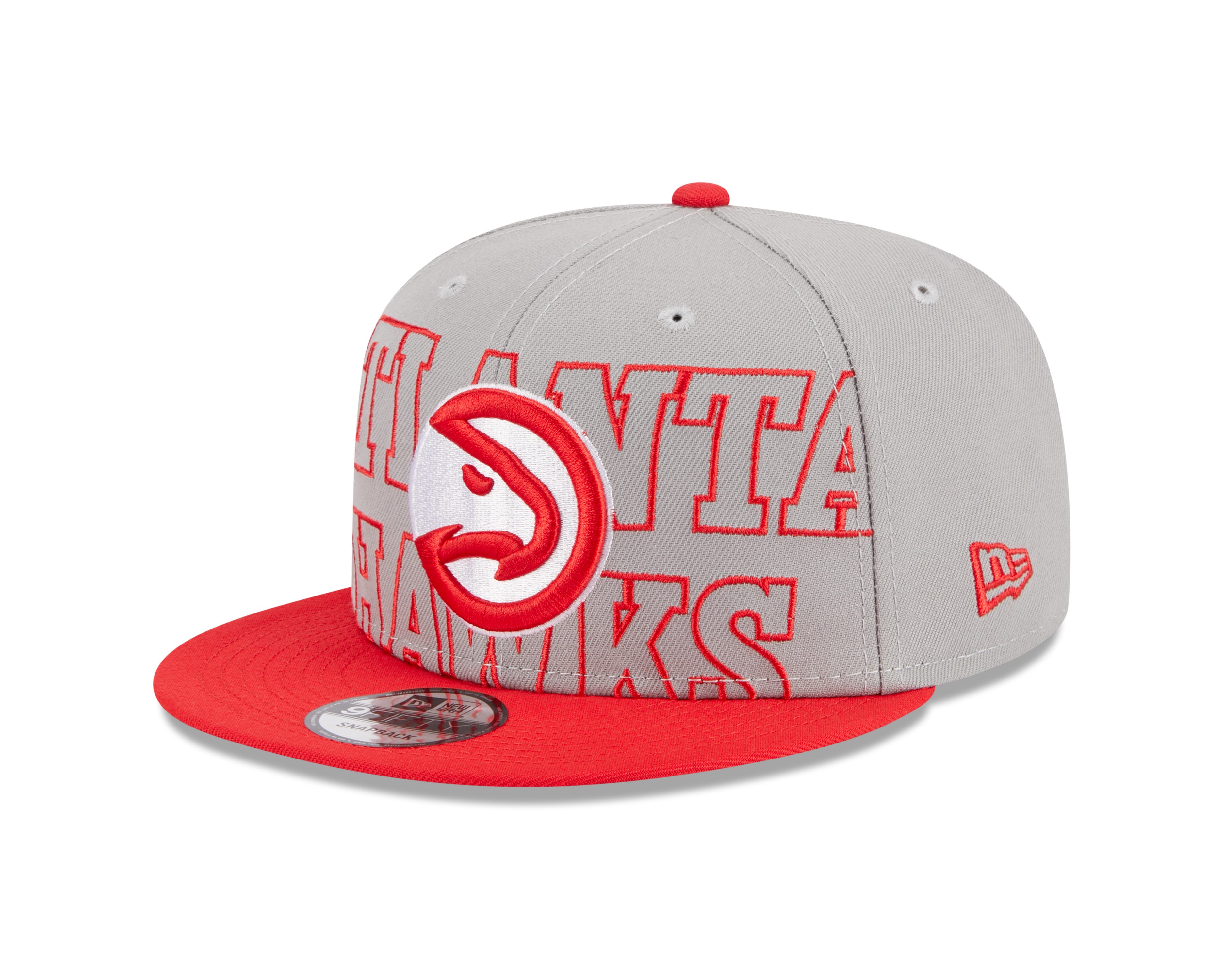 New Era Hawks 2023 NBA Grey Draft 9FIFTY Snapback