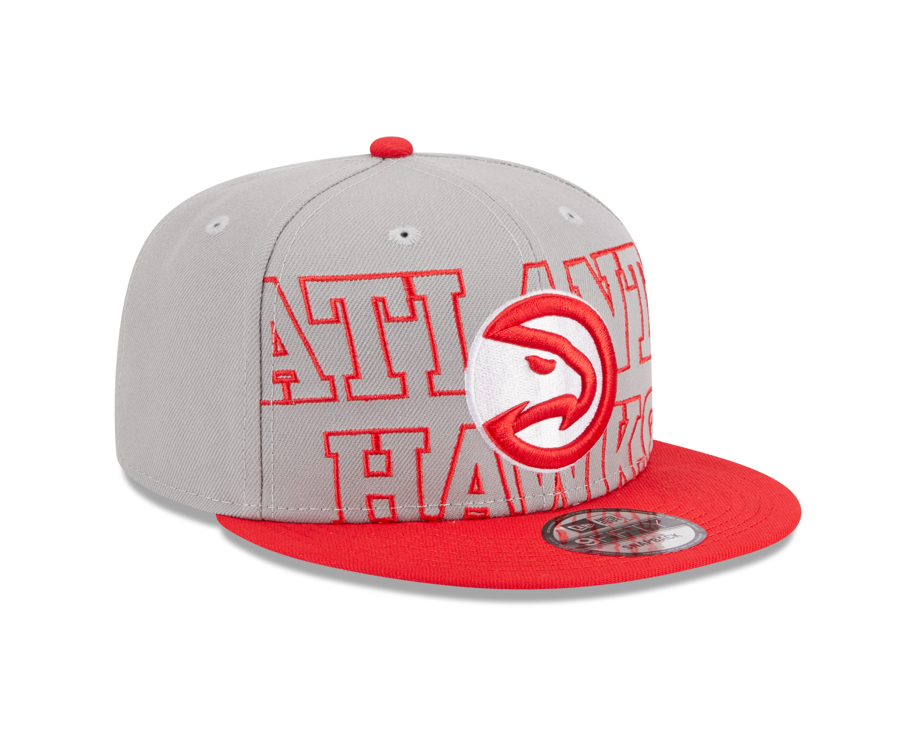 New Era Hawks 2023 NBA Grey Draft 9FIFTY Snapback