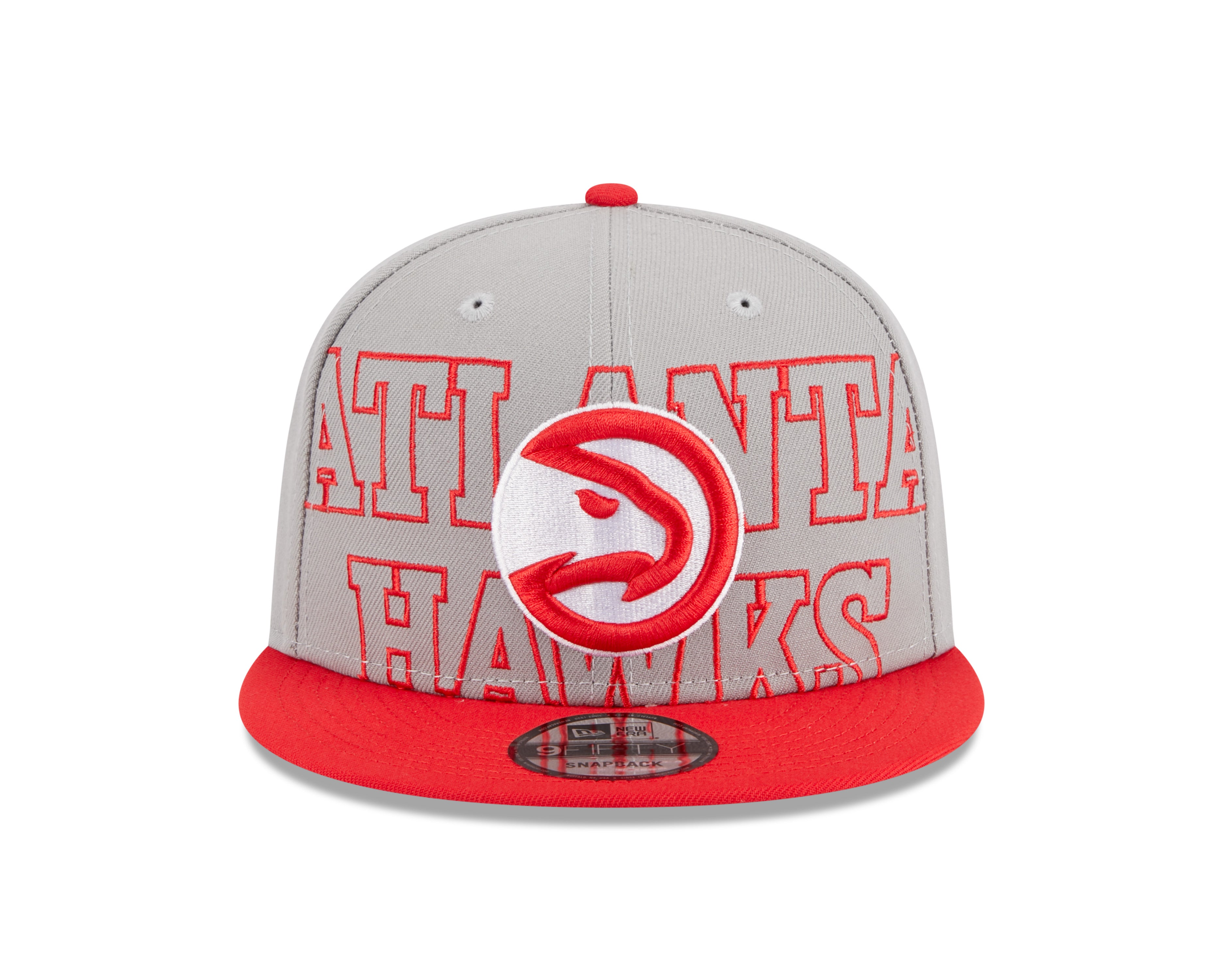 New Era Hawks 2023 NBA Grey Draft 9FIFTY Snapback