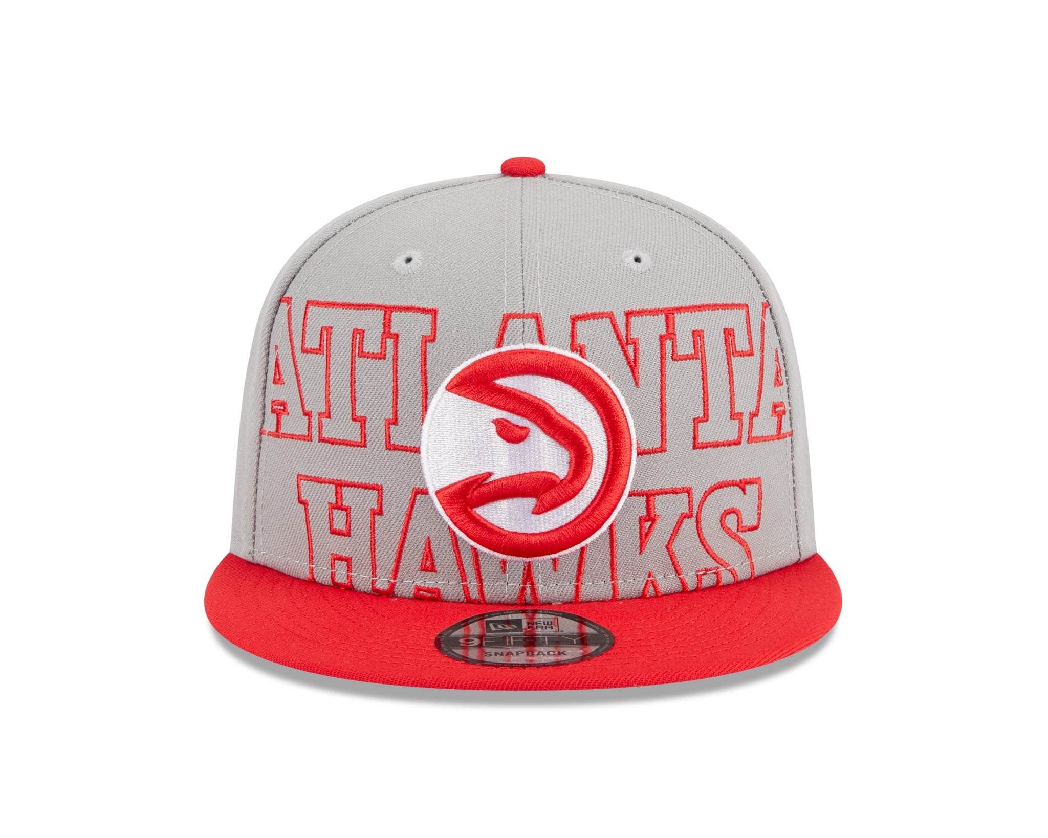 New Era NBA White Logo Man 9FIFTY Snapback - Hawks Shop