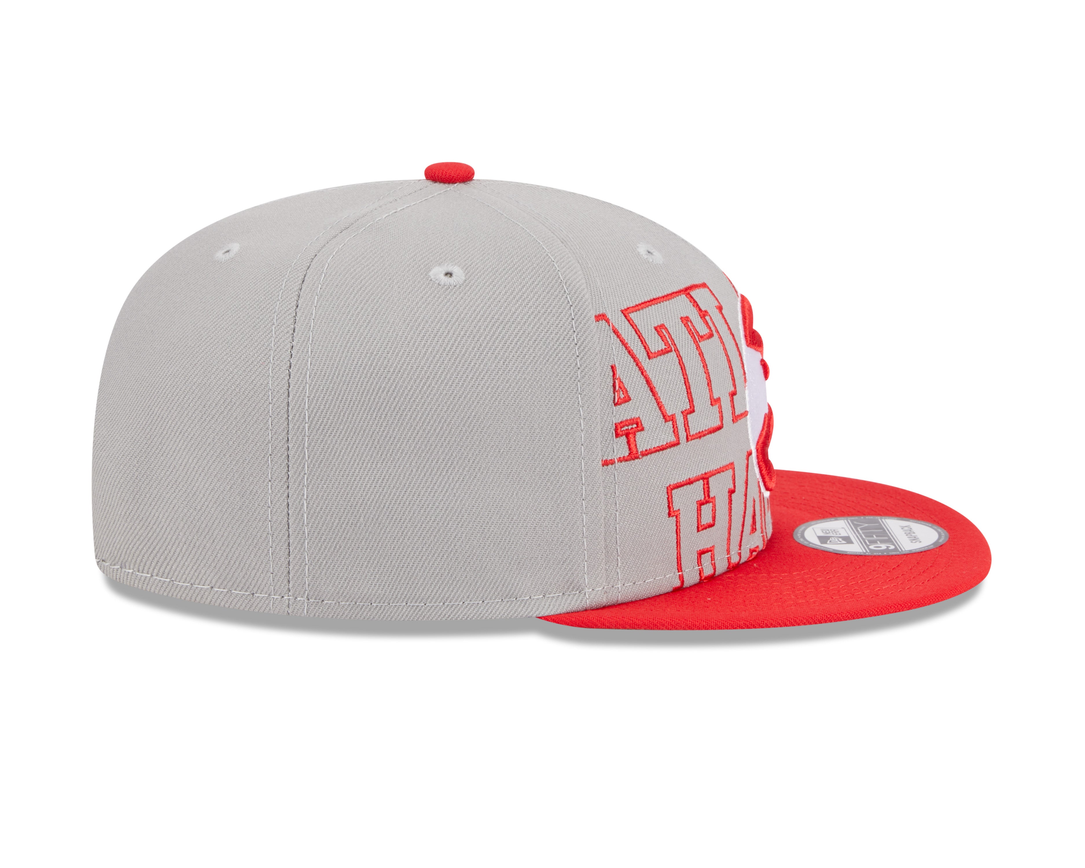 New Era Hawks 2023 NBA Grey Draft 9FIFTY Snapback