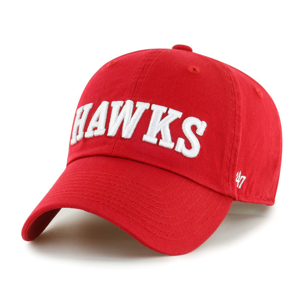 '47 Brand Hawks Wordmark Clean Up Hat