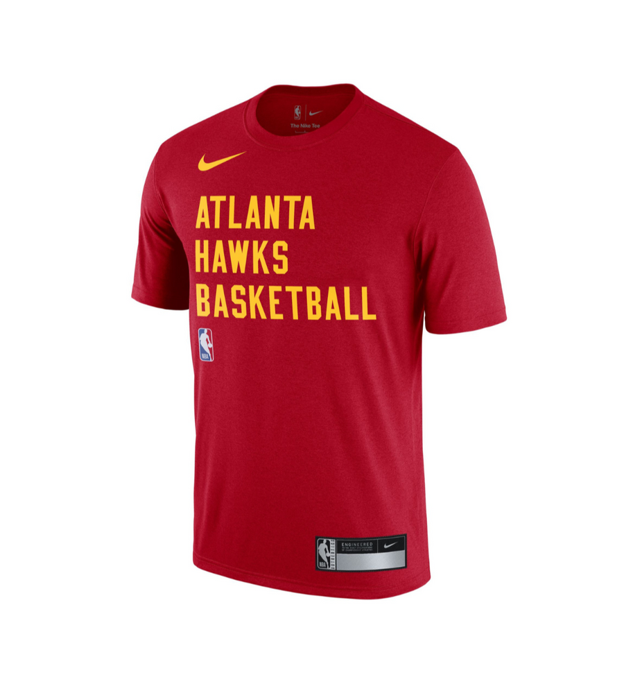 Outerstuff Nike Youth Atlanta Hawks Essential Logo T-Shirt, Boys', Large, Red