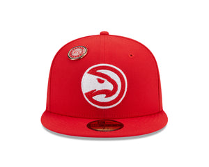 New Era Hawks Logo Fitted w/ Pin